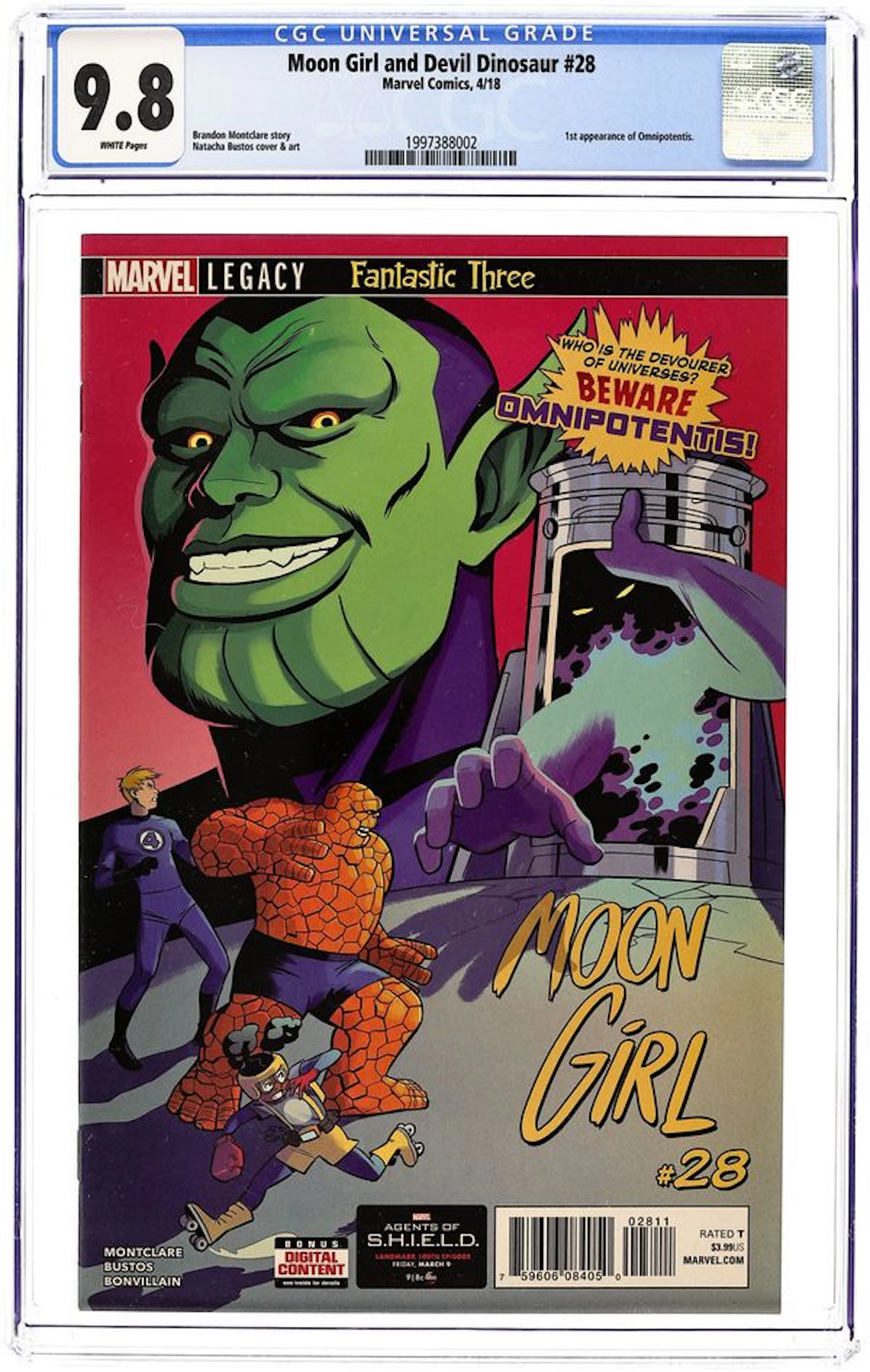 Moon Girl and Devil Dinosaur (2015) 28 CGC 9.8