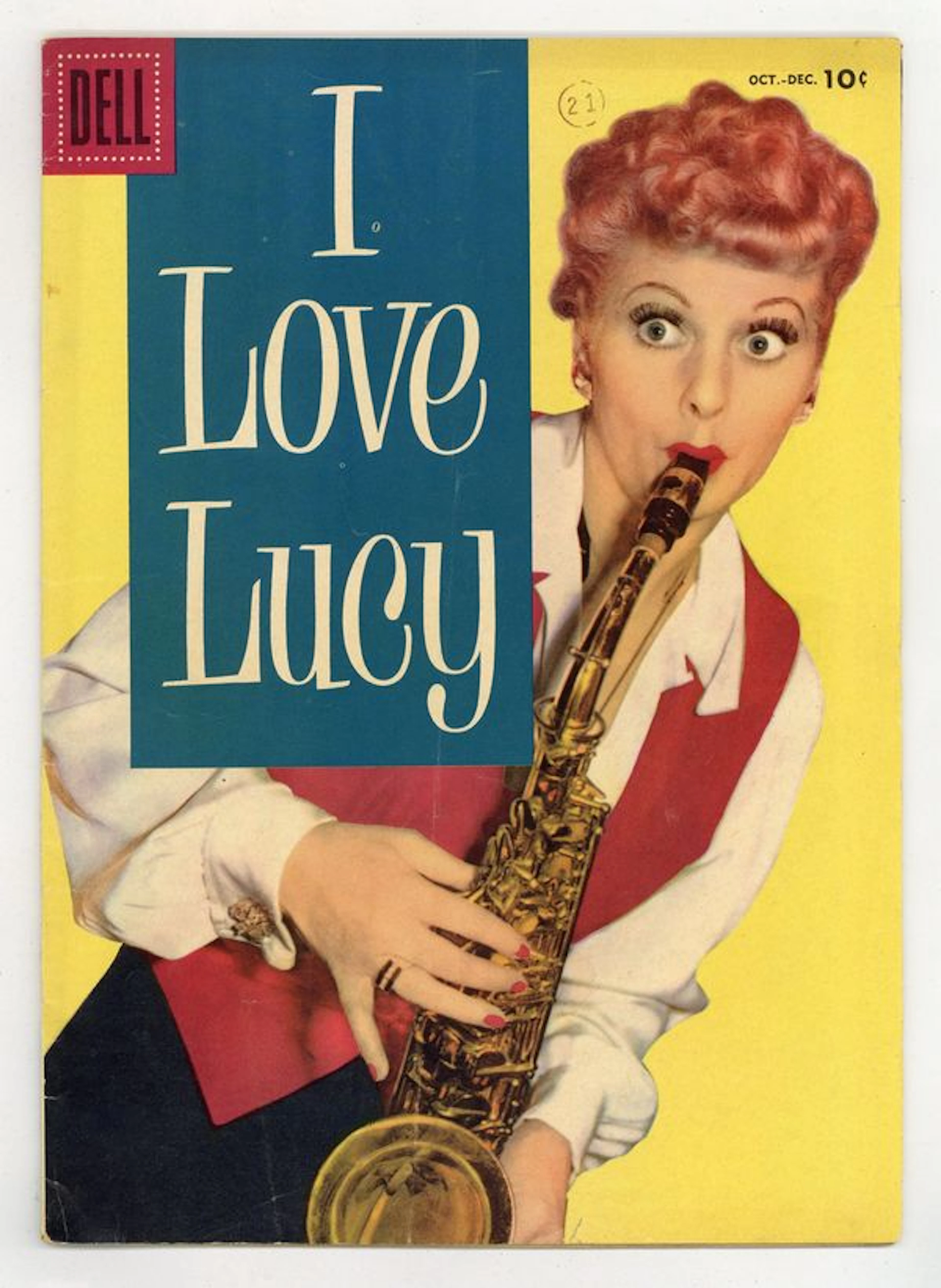 I Love Lucy (1954-1962 Dell) 17 VG- 3.5