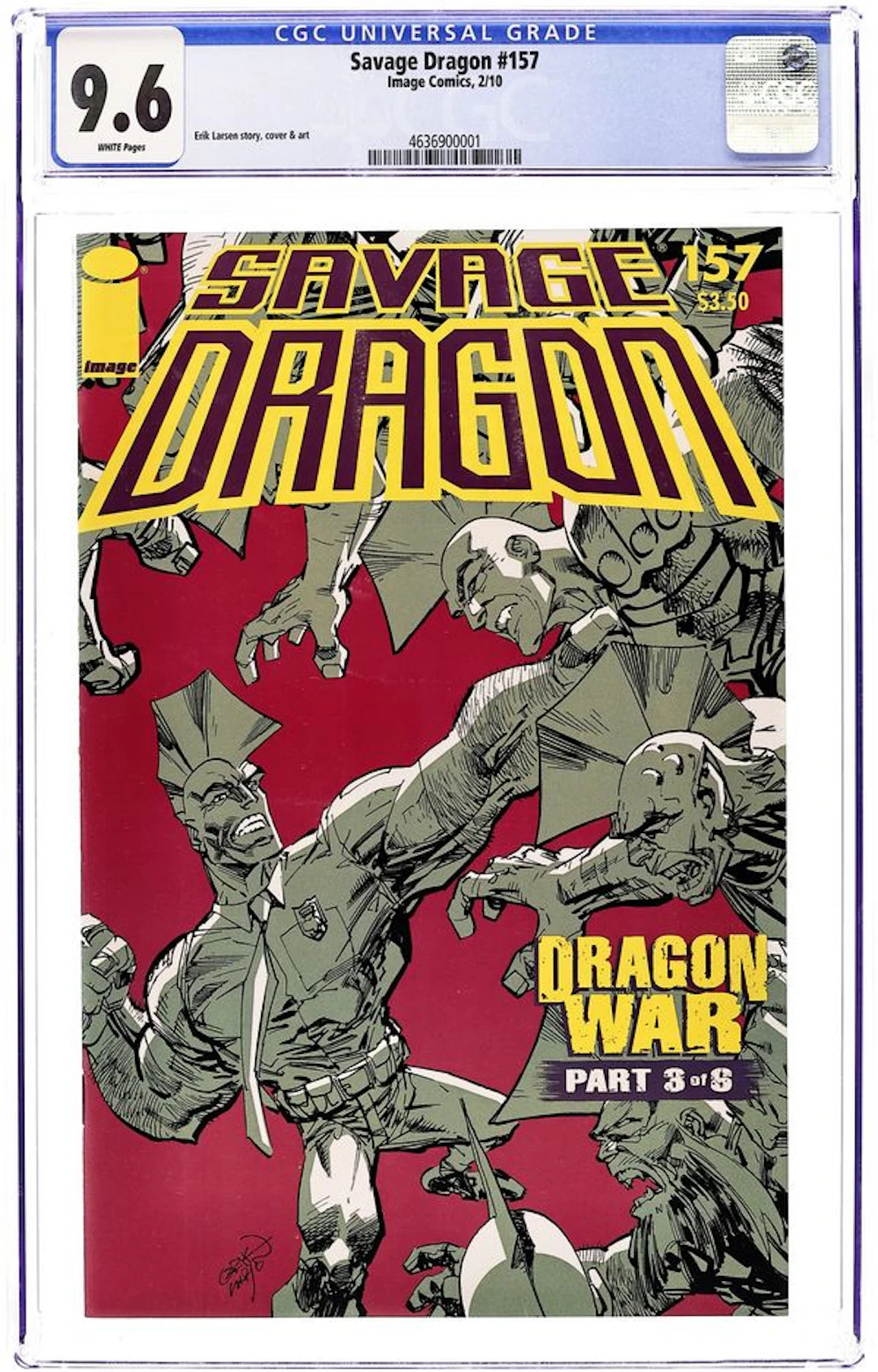 Savage Dragon (1993 2nd Series) 157 CGC 9.6