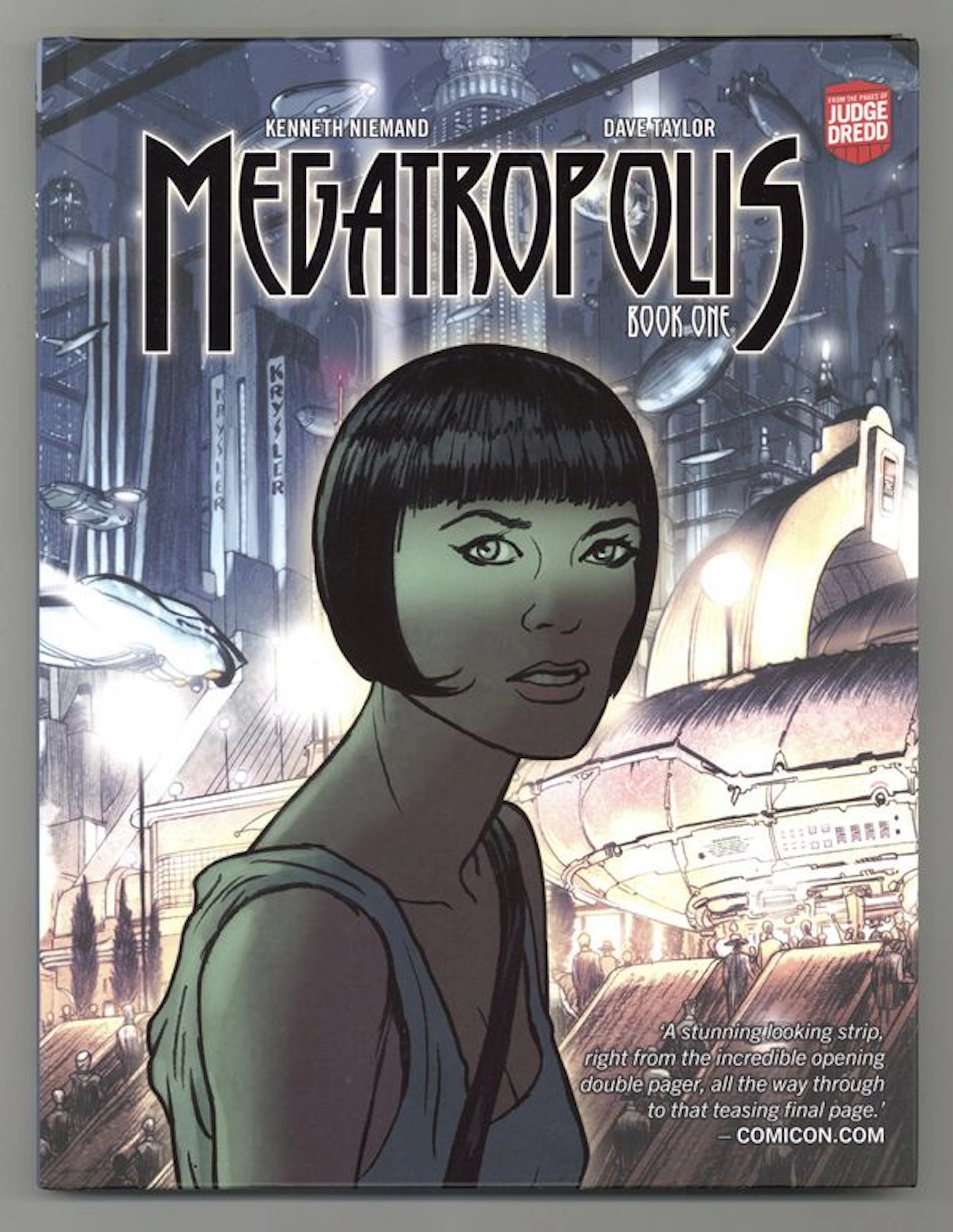 Megatropolis HC (2021 Rebellion/2000AD) From the Pages of Judge Dredd