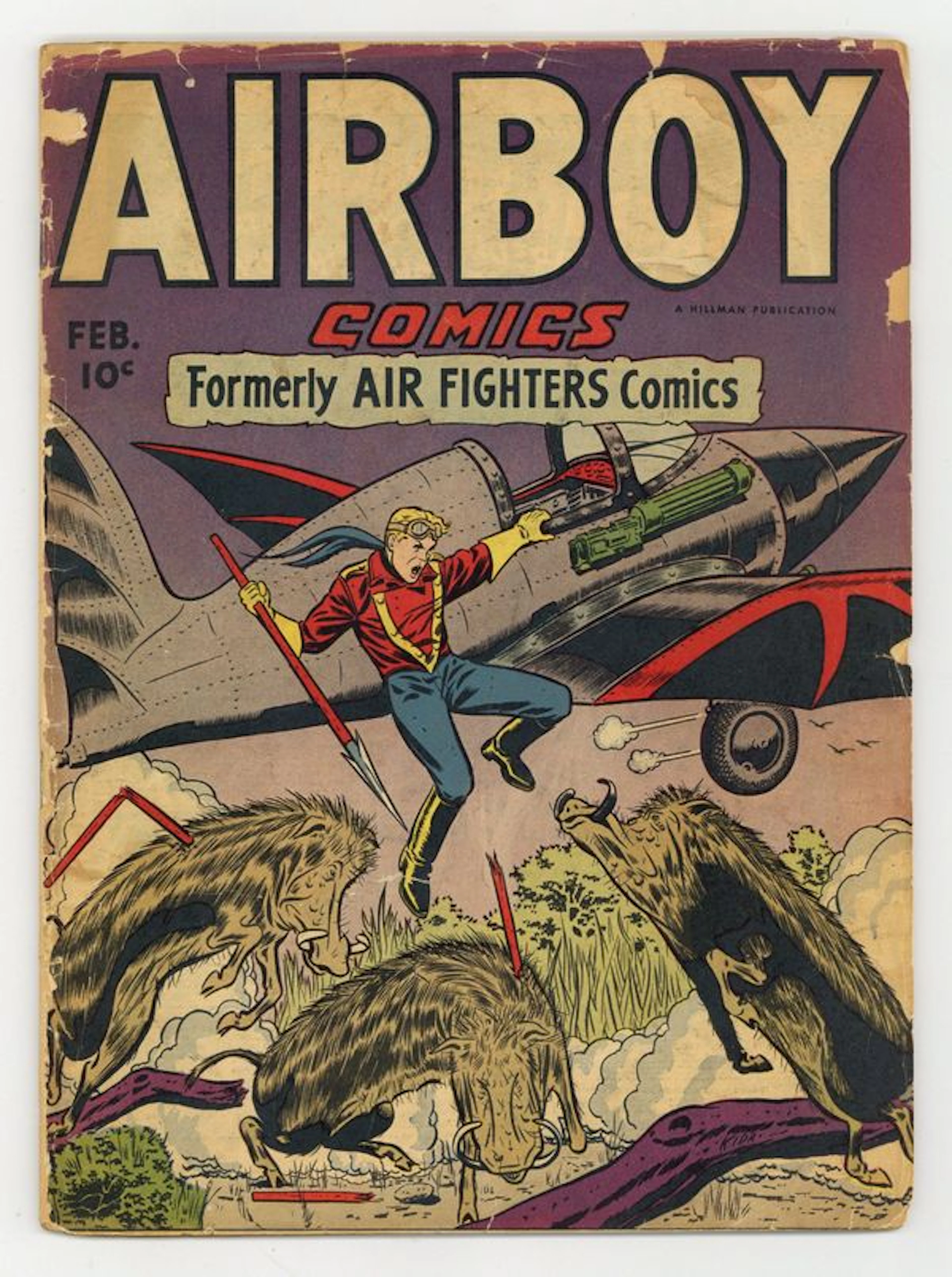 Airboy Comics (1945-1953 Hillman) Vol. 3 #1 FR 1.0