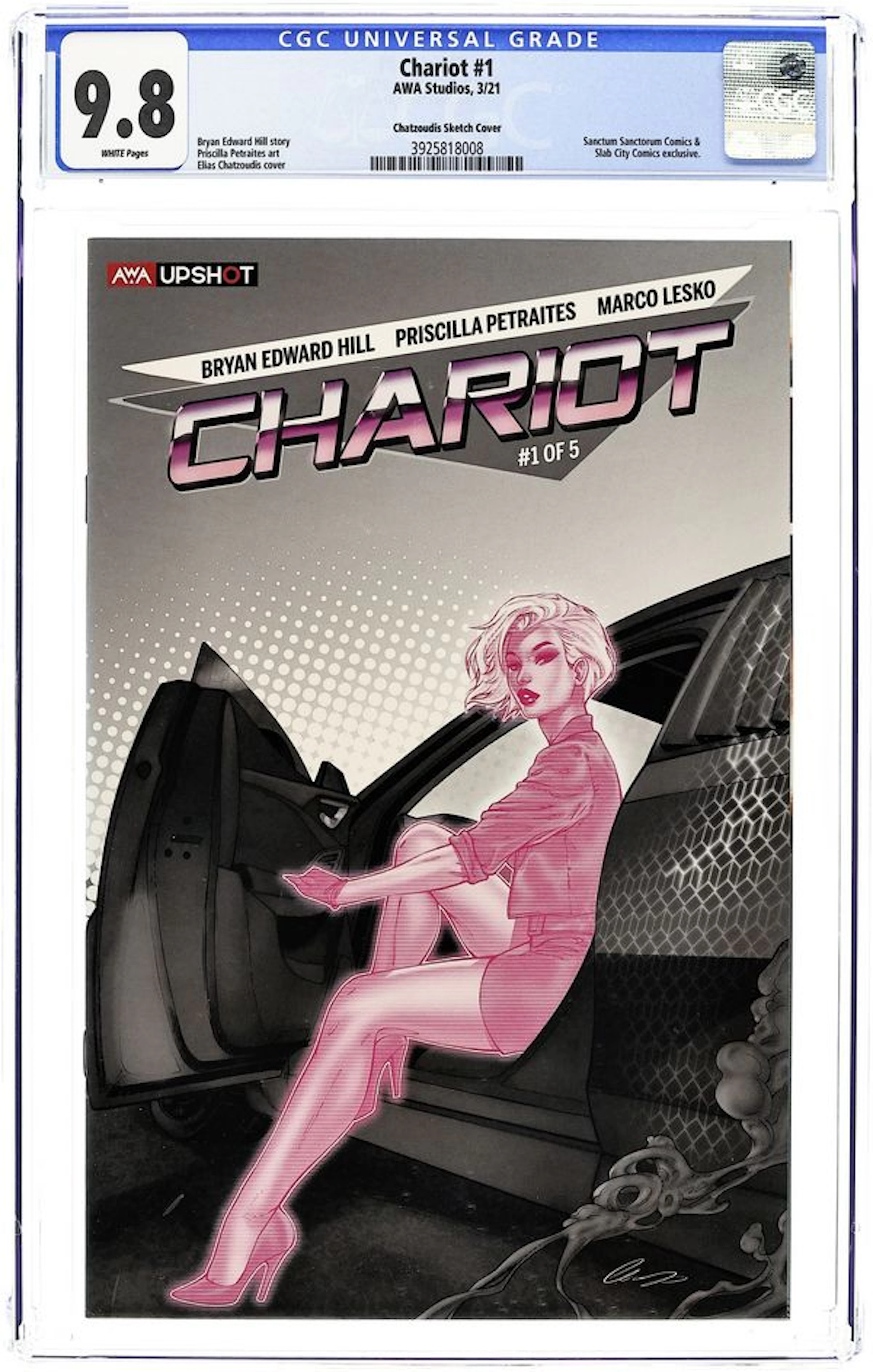 Chariot (2021 AWA) 1SANCTUM.B CGC 9.8