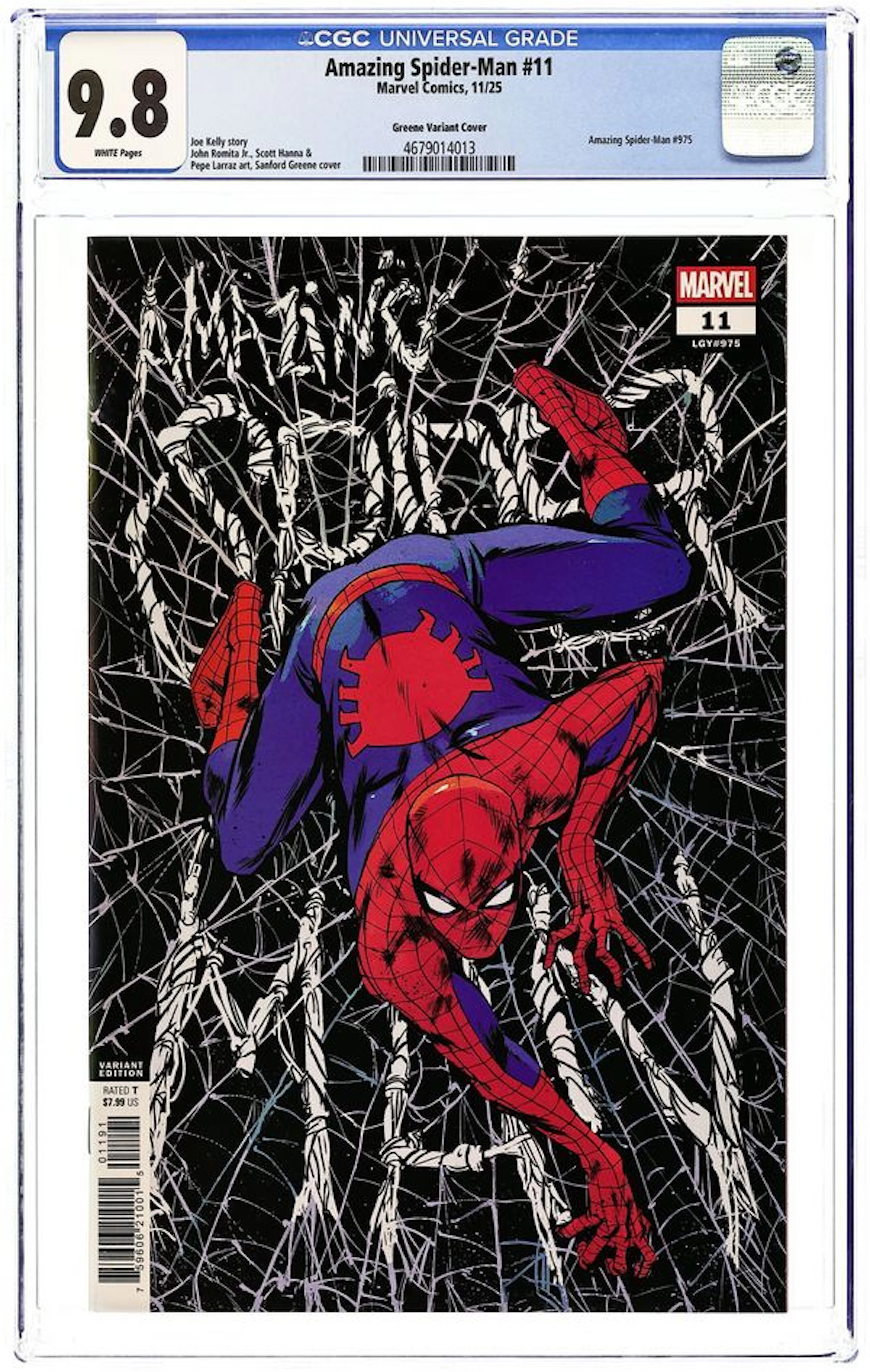 Amazing Spider-Man (2025 8th Series) 11I CGC 9.8