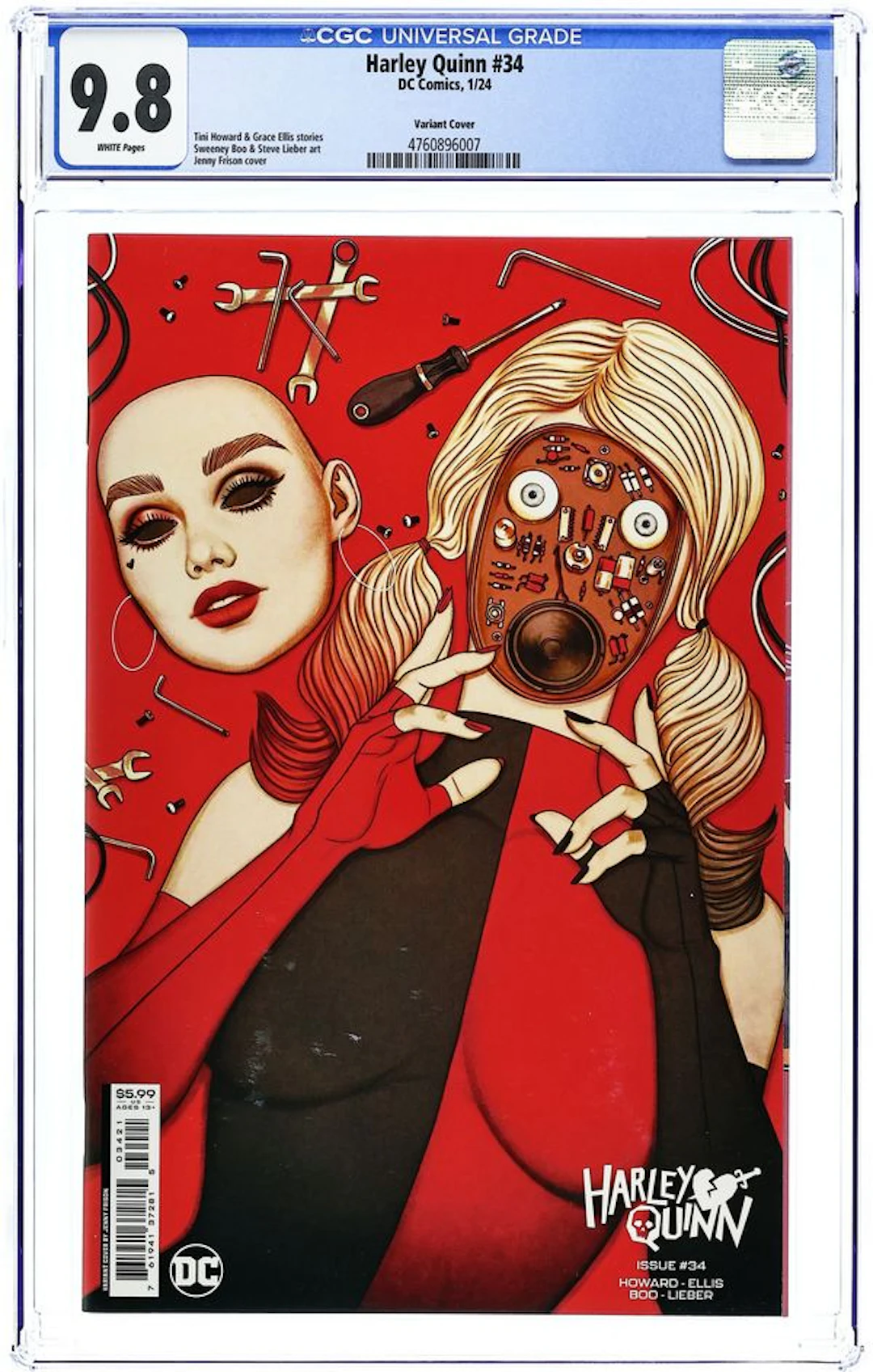 Harley Quinn (2021 DC) 34B CGC 9.8