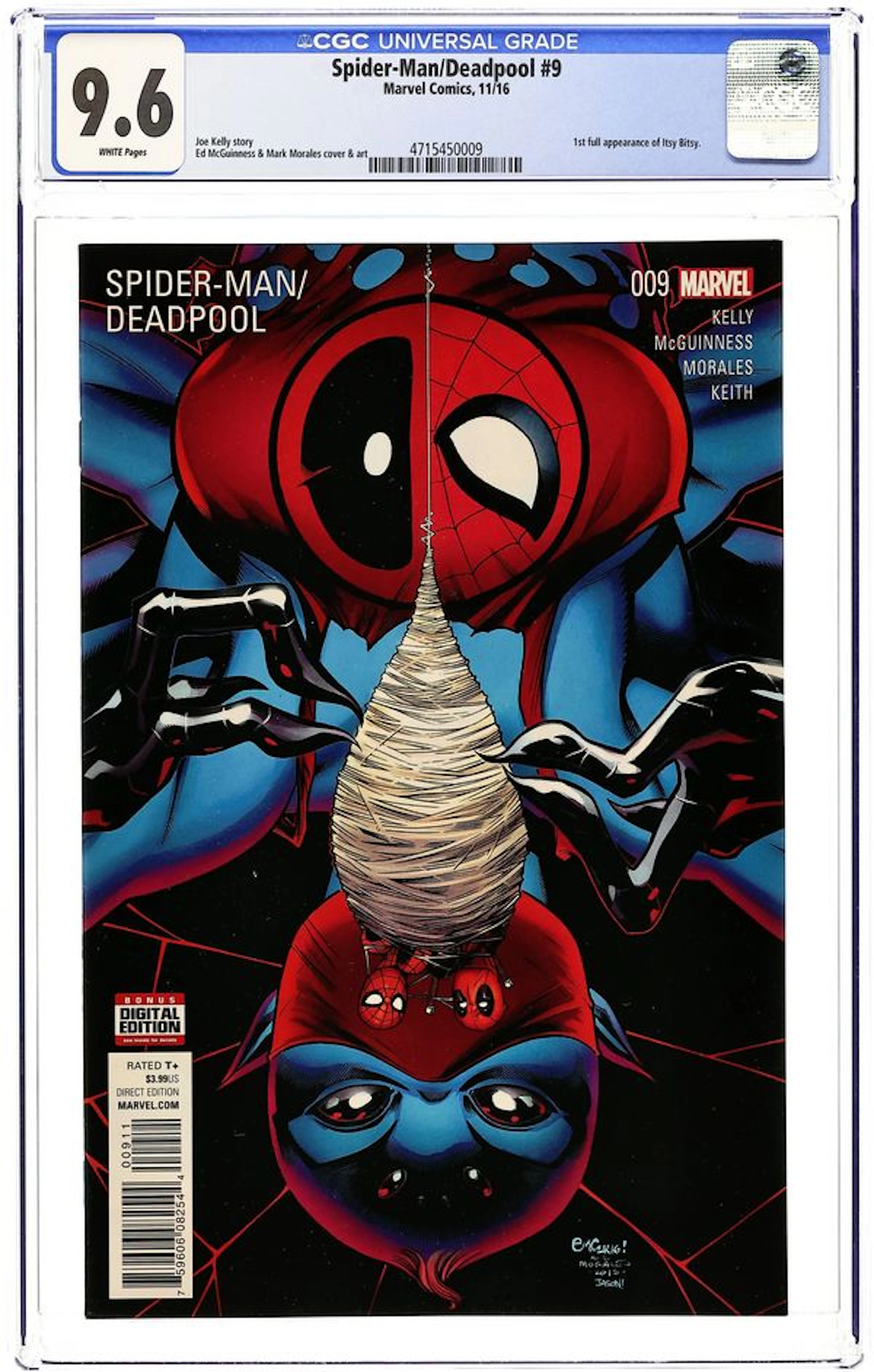 Spider-Man Deadpool (2016) 9A CGC 9.6