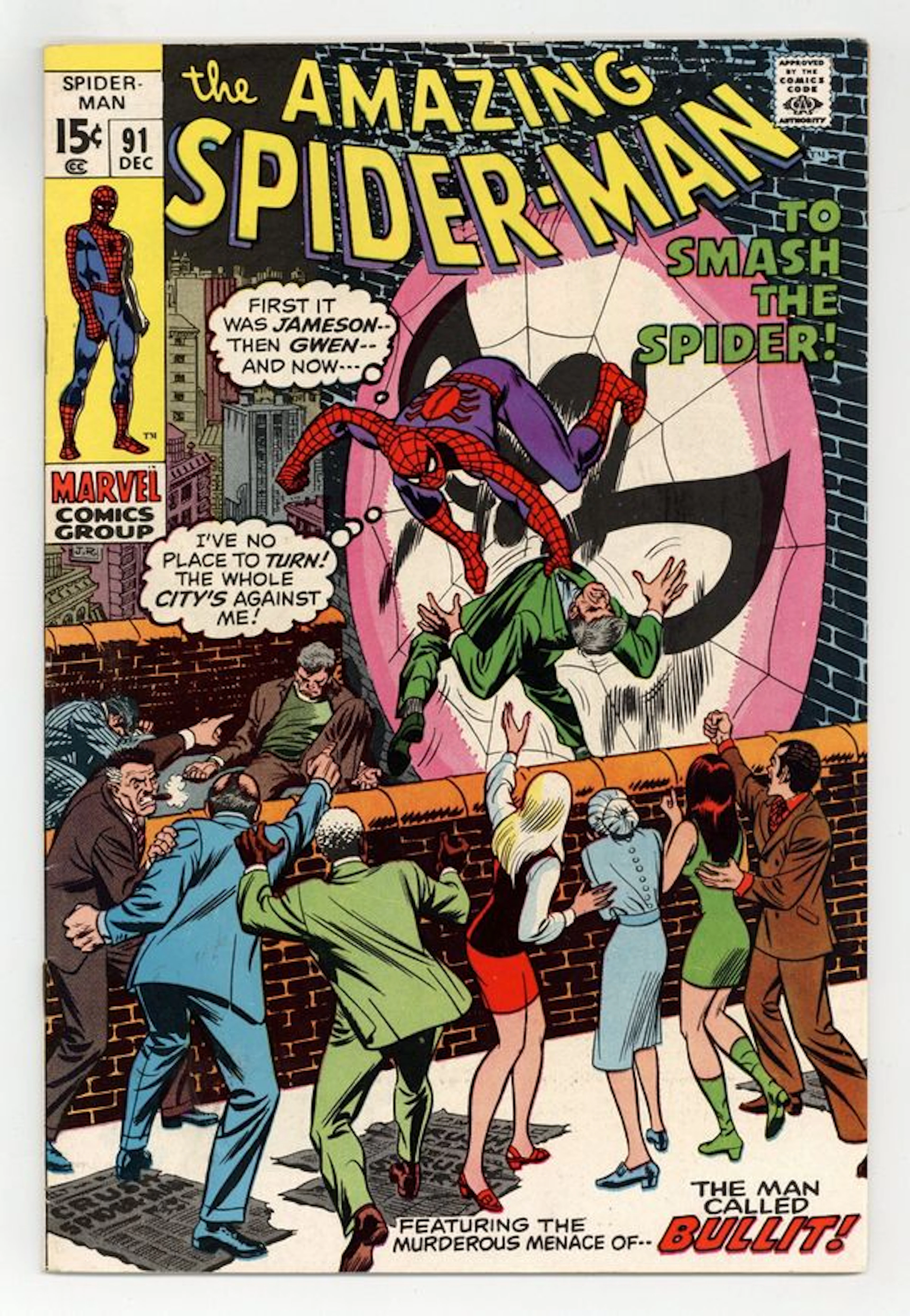 Amazing Spider-Man (1963 1st Series) 91 VG+ 4.5