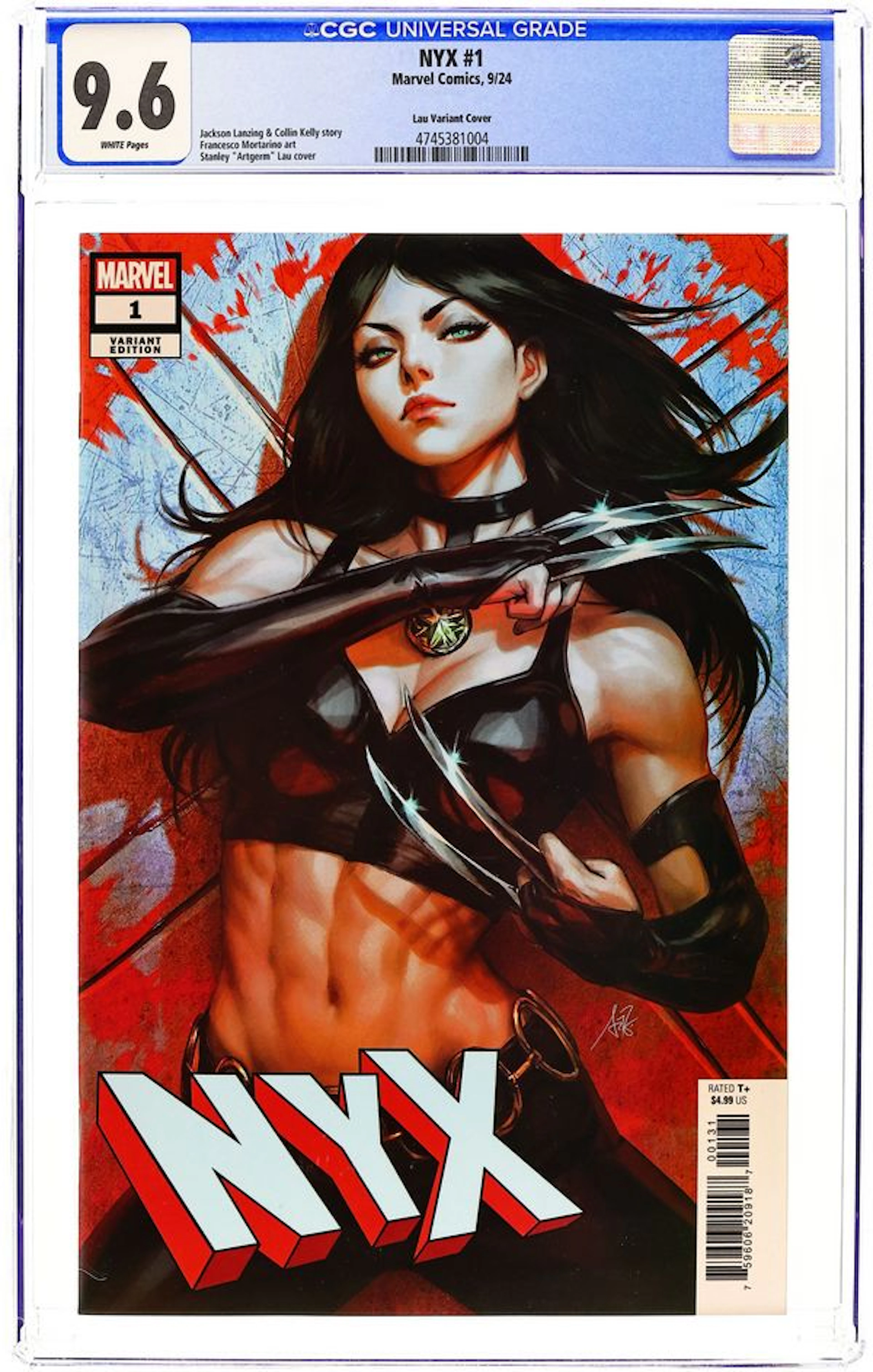 NYX (2024 Marvel) 1C CGC 9.6