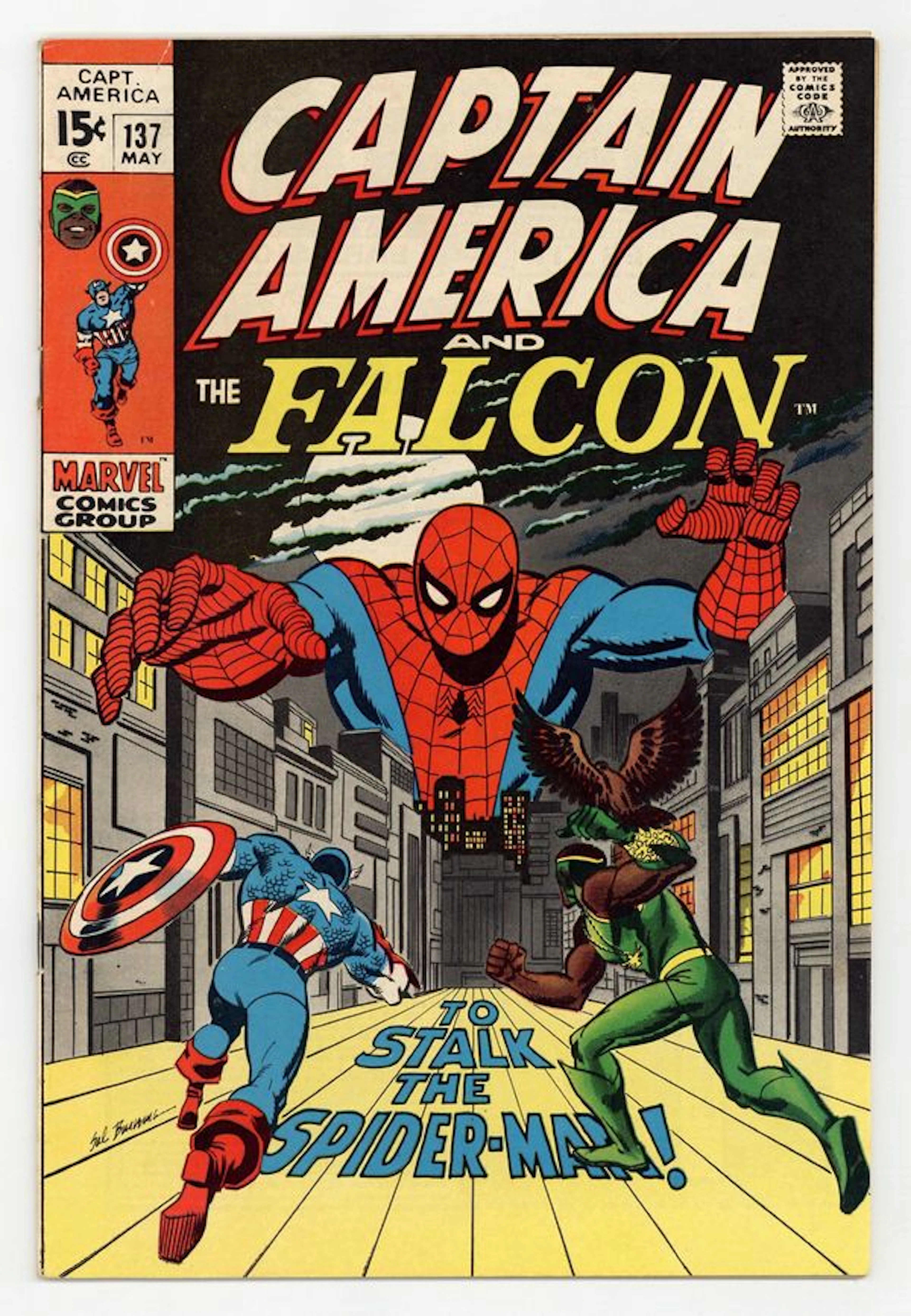 Captain America (1968 1st Series) 137 FN- 5.5