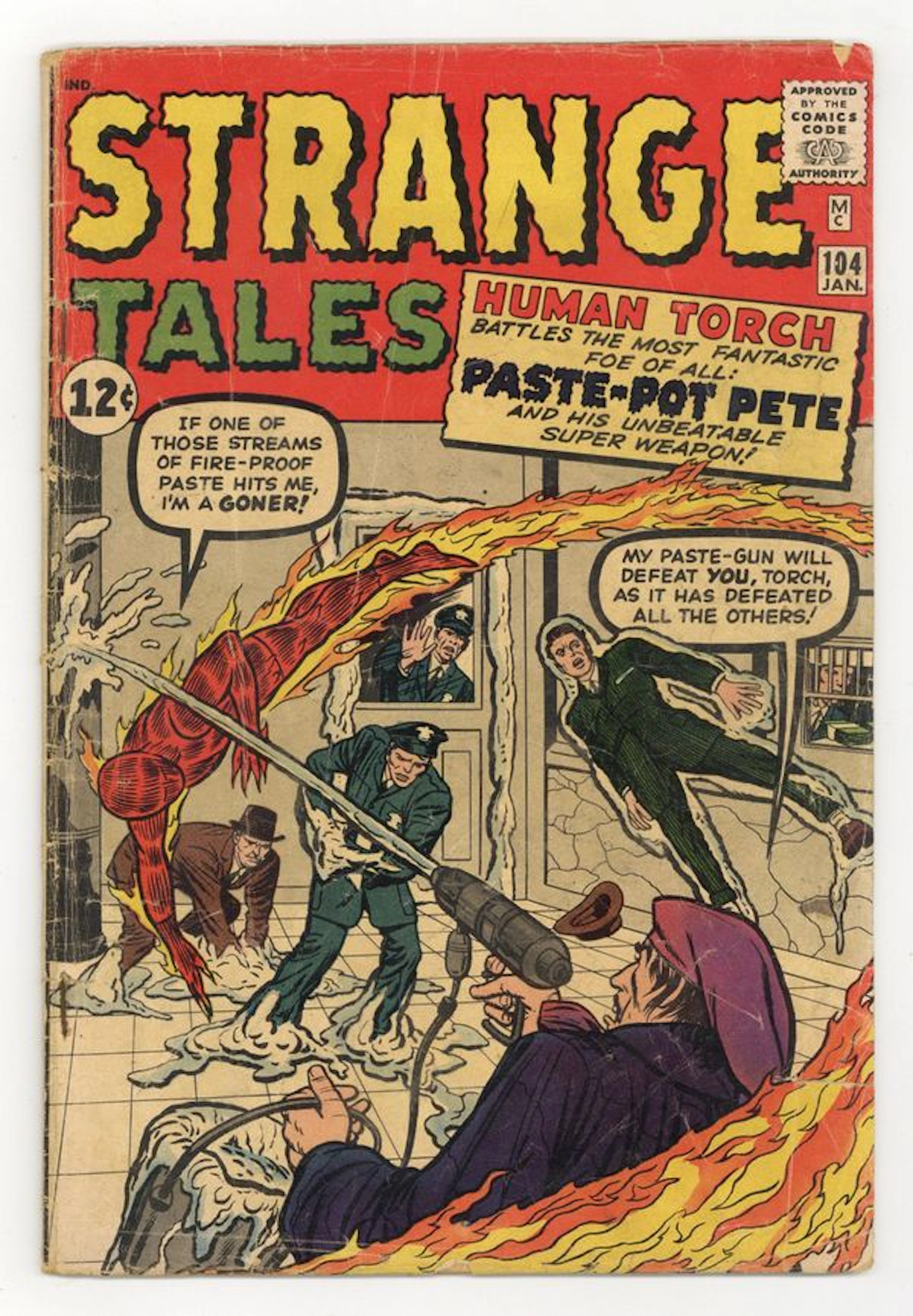 Strange Tales (1951 1st Series) 104 GD- 1.8