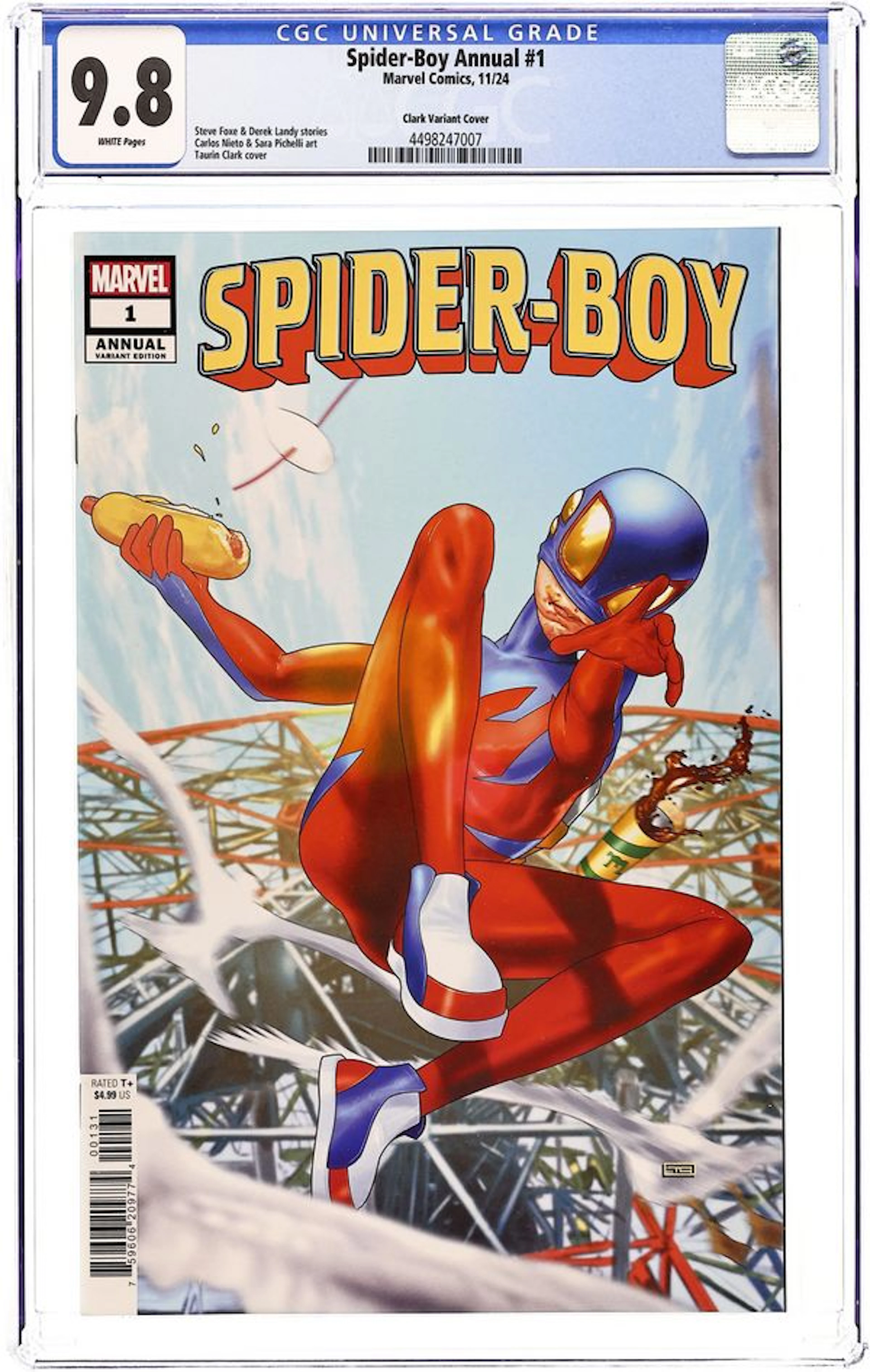 Spider-Boy (2024 Marvel) Annual 1C CGC 9.8
