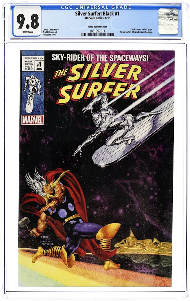 Silver Surfer Black (2019 Marvel) 1ULTIMATE.A CGC 9.8