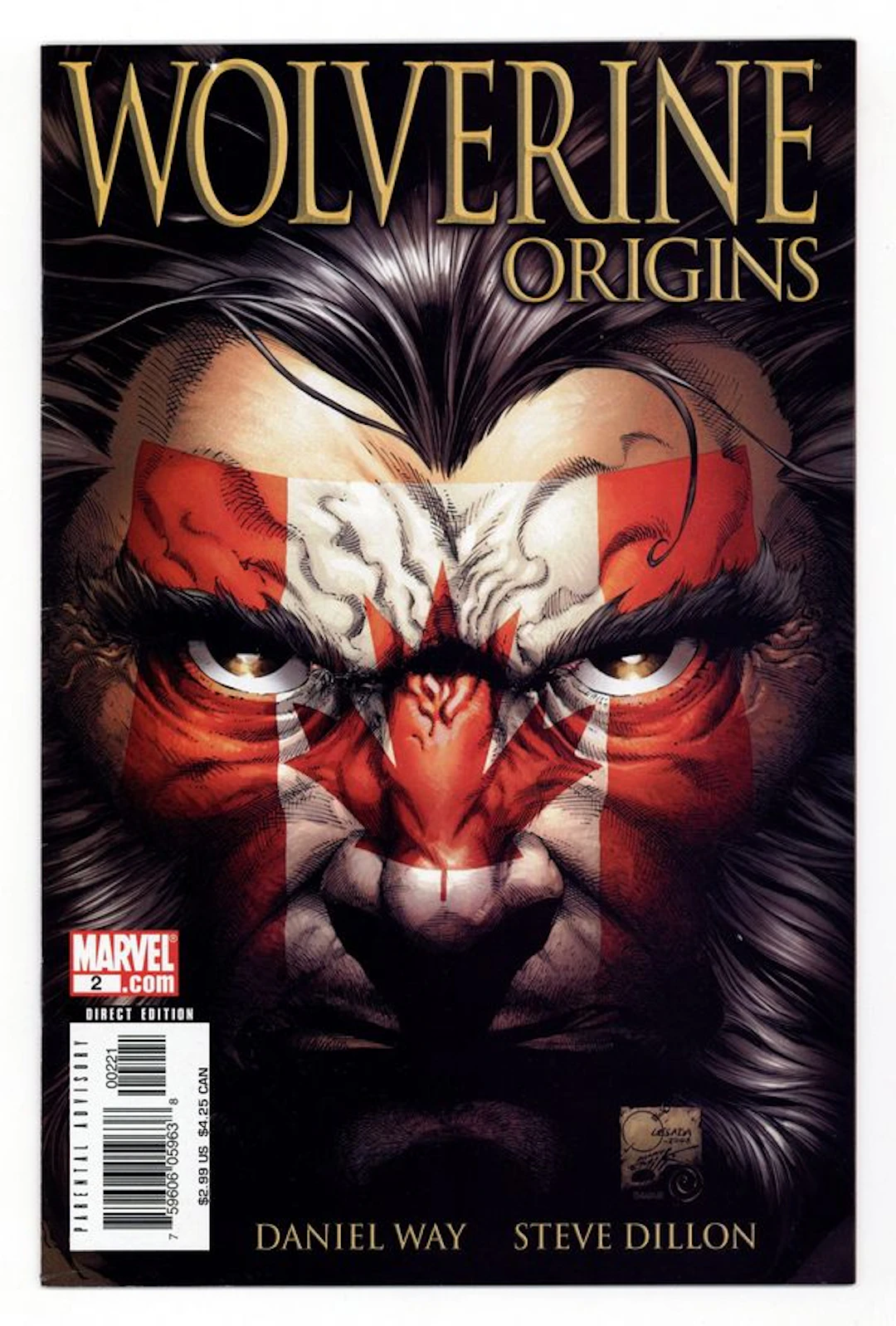 Wolverine Origins (2006) 2C VF- 7.5