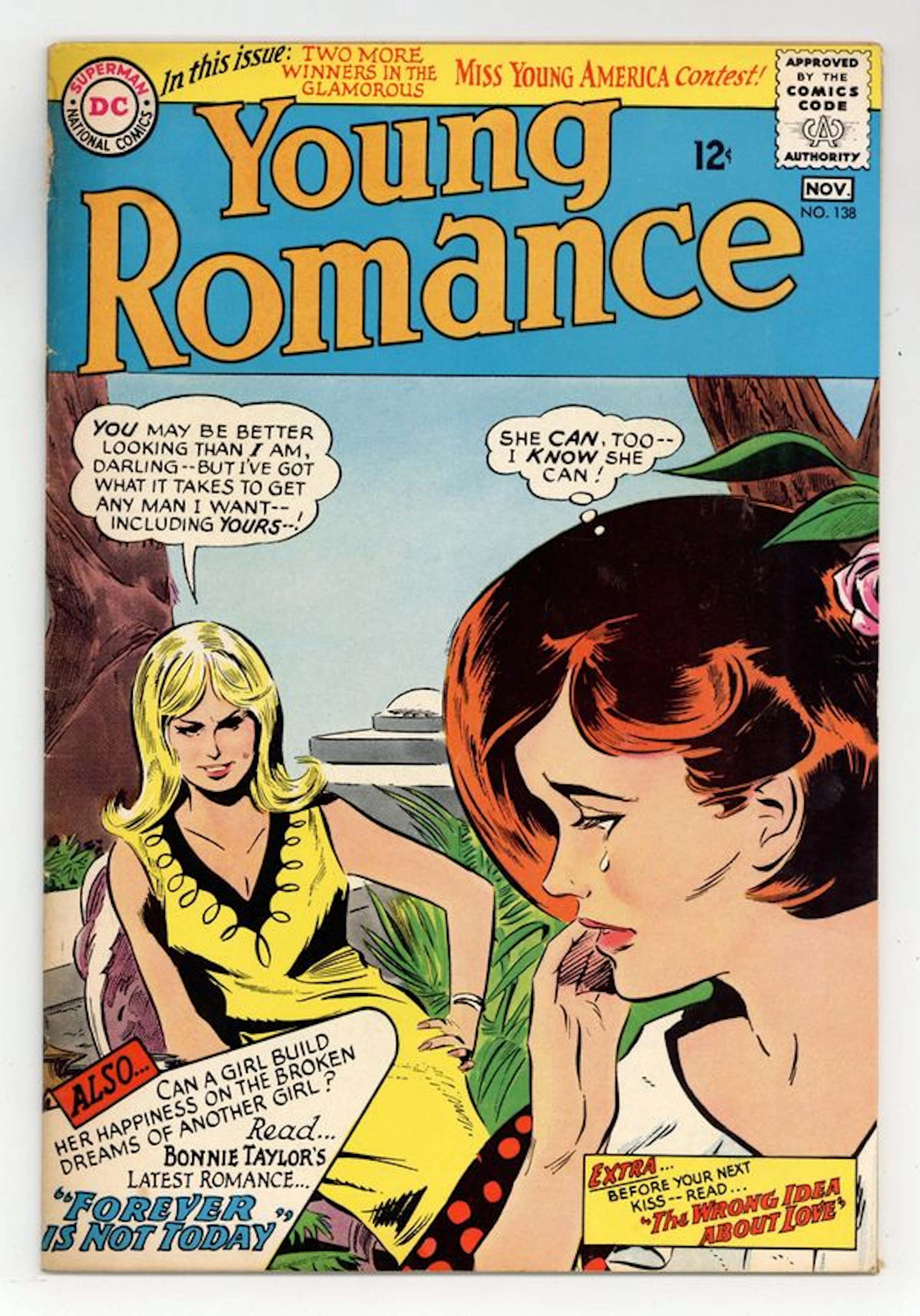 Young Romance Comics (1963-1975 DC) 138 GD+ 2.5
