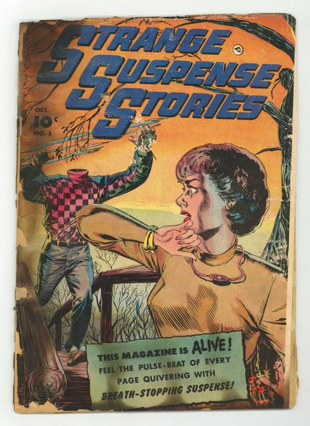 Strange Suspense Stories (1952 Fawcett/Charlton) 3 PR 0.5
