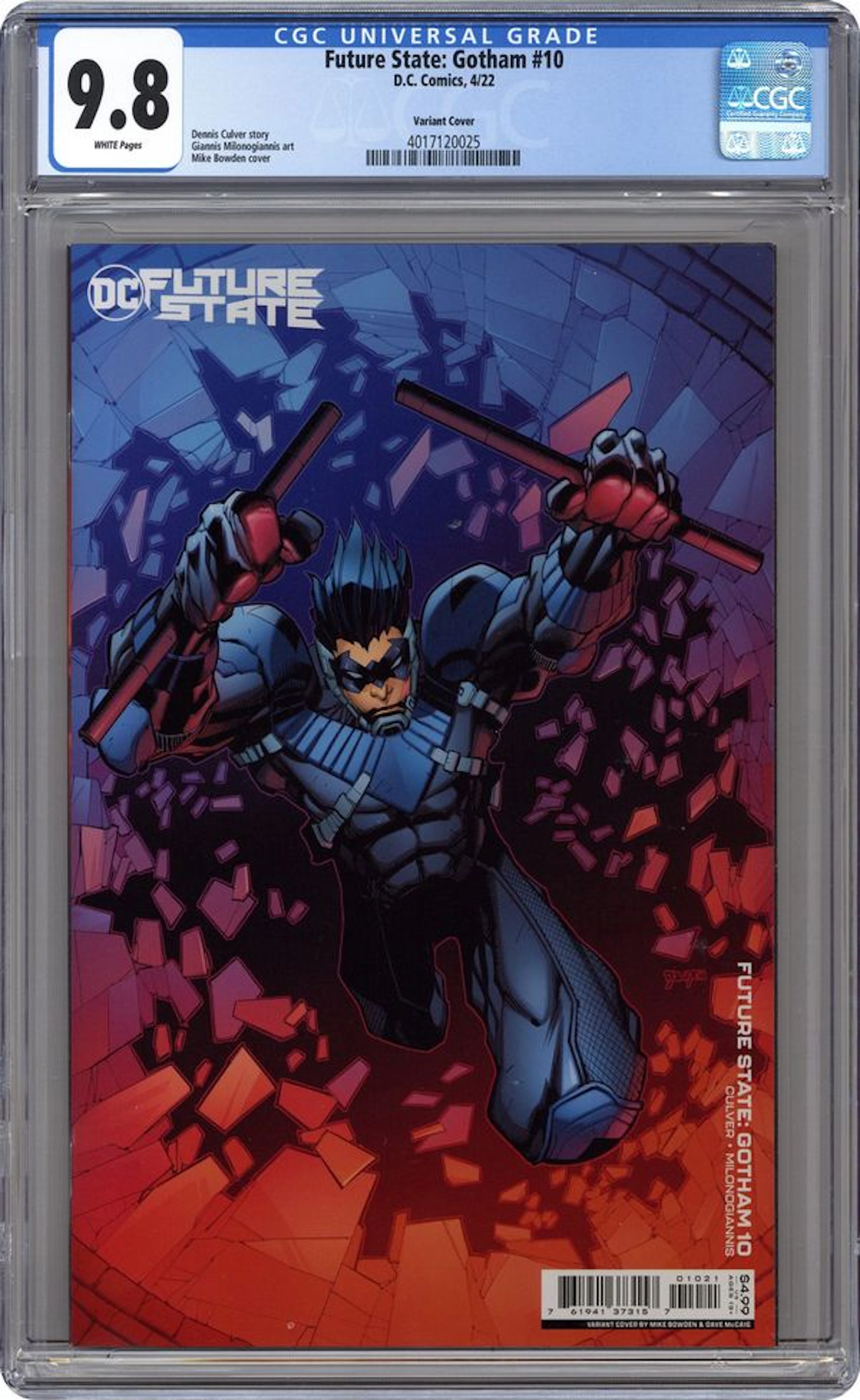 Future State Gotham (2021 DC) 10B CGC 9.8