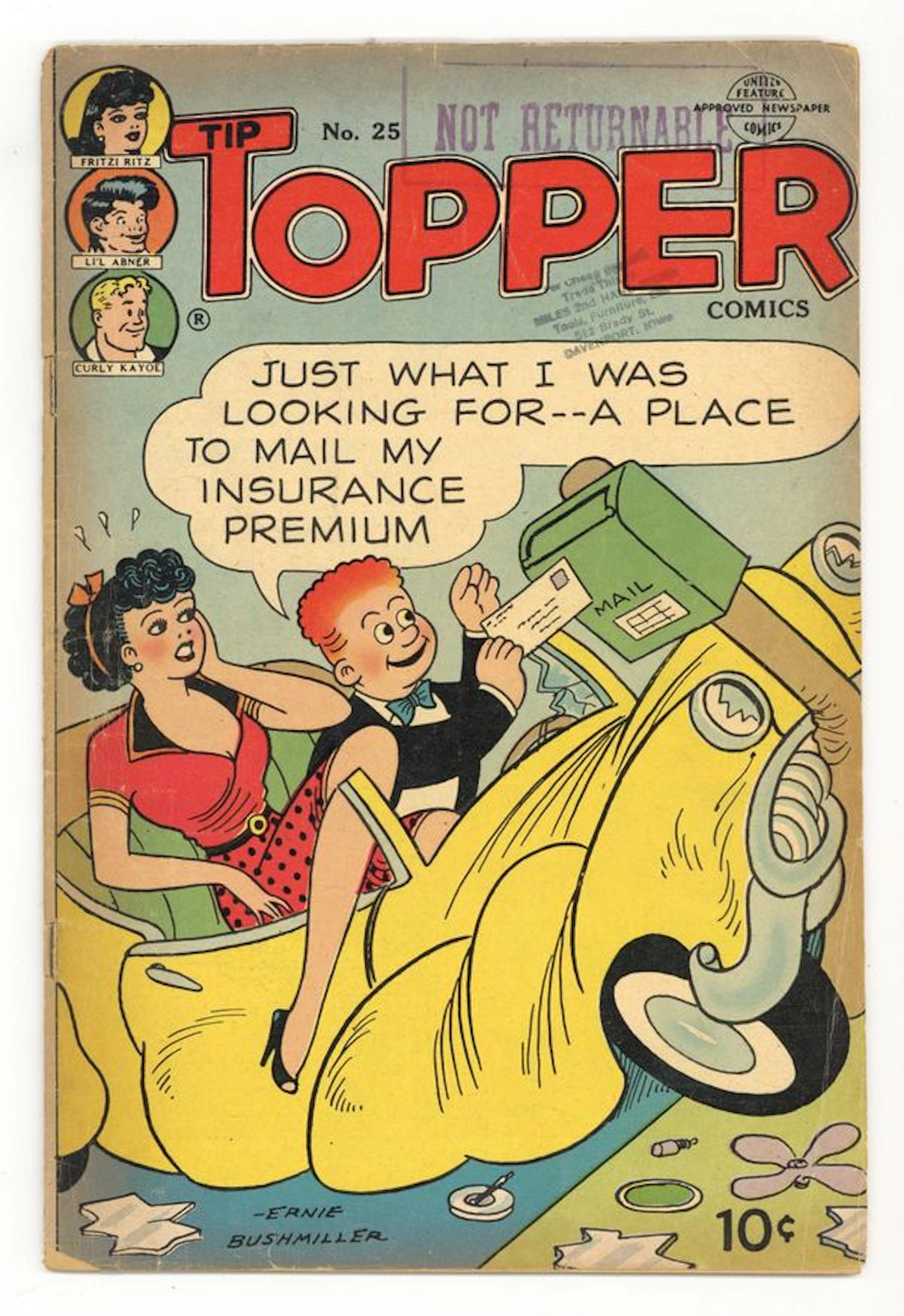 Tip Topper Comics (1949) 25 GD/VG 3.0