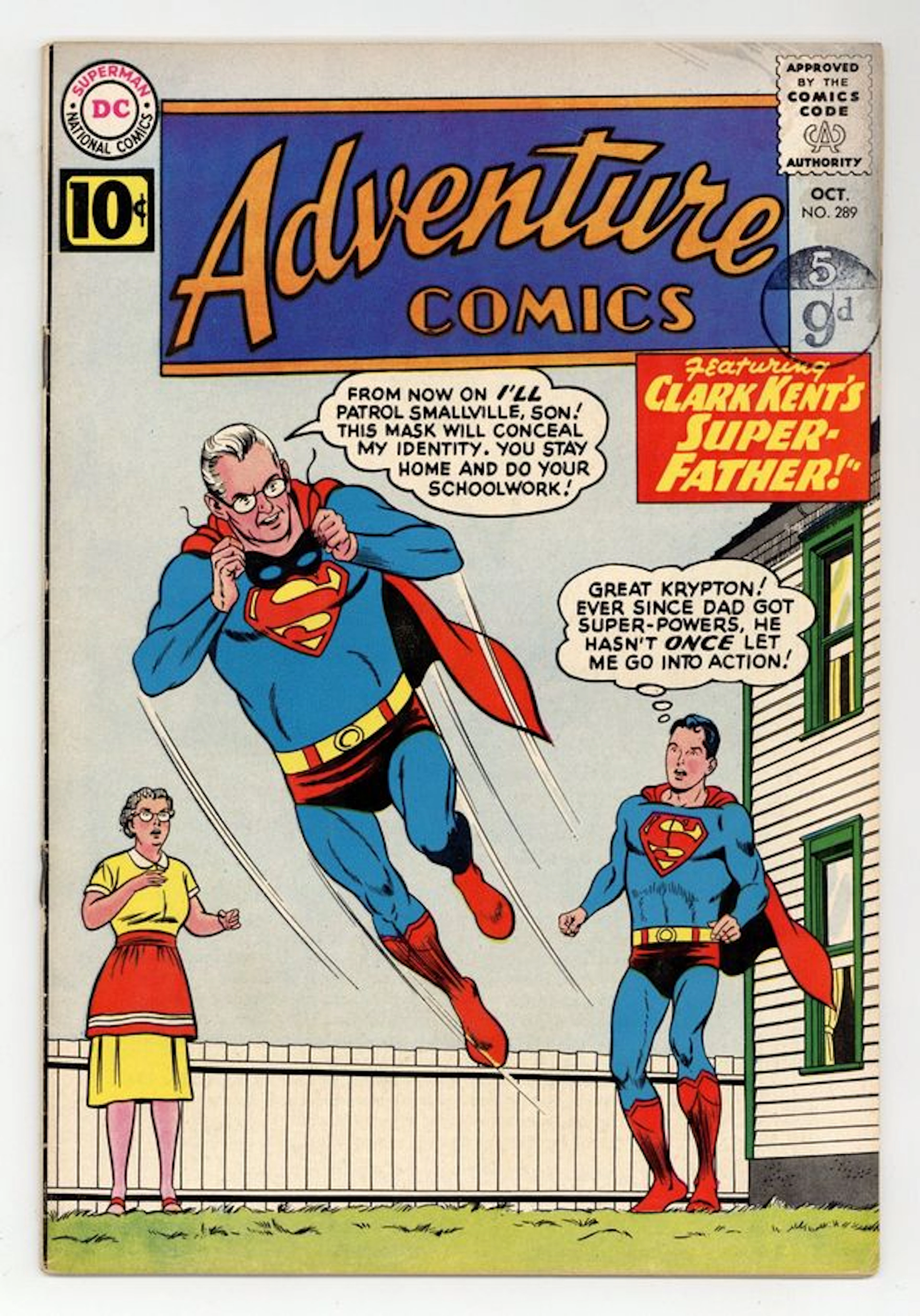 Adventure Comics (1938 1st Series) 289 VG 4.0