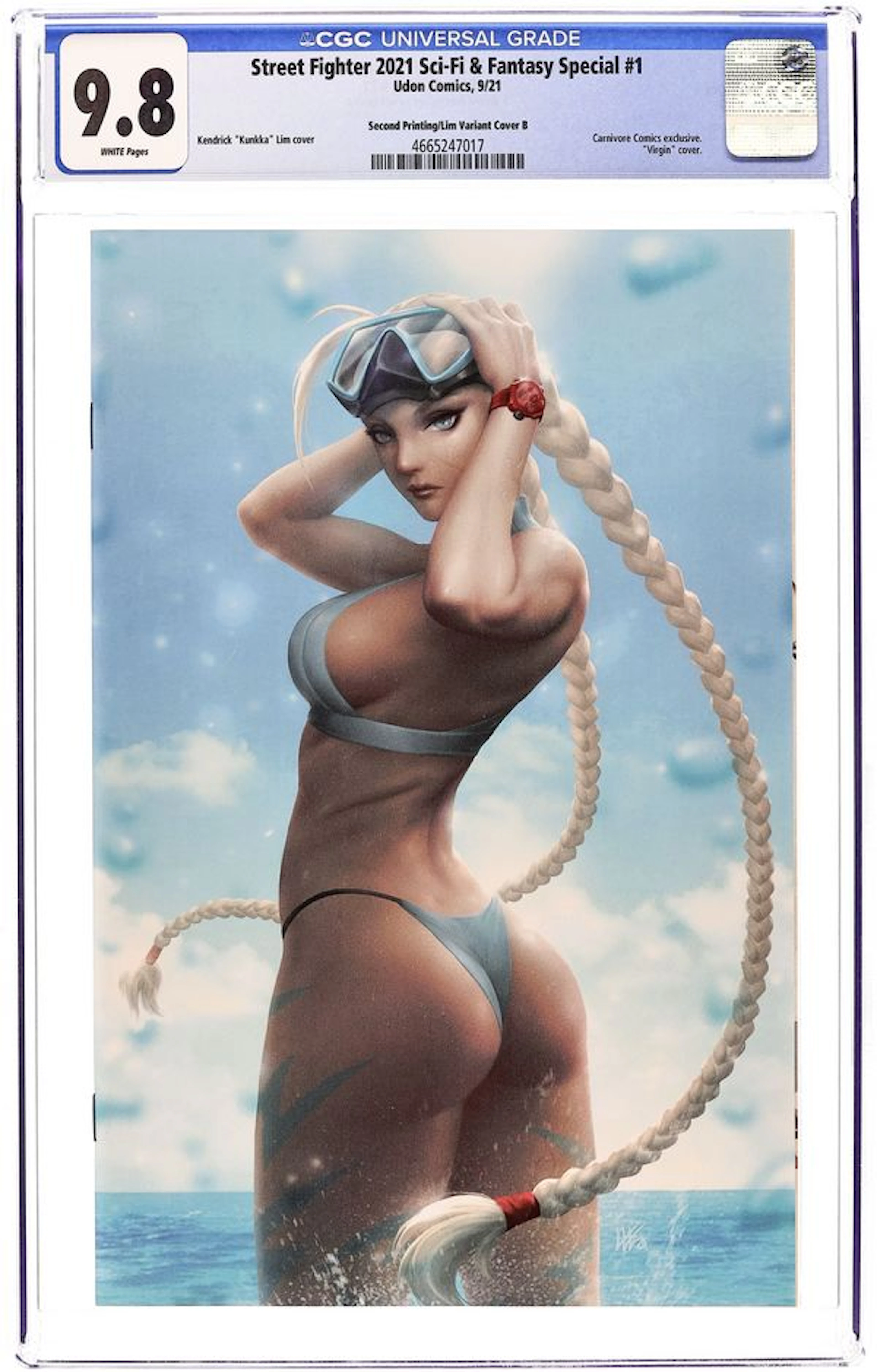 Street Fighter Sci-Fi Fantasy Special (2021 Udon) 1CARNIVORE.B CGC 9.8