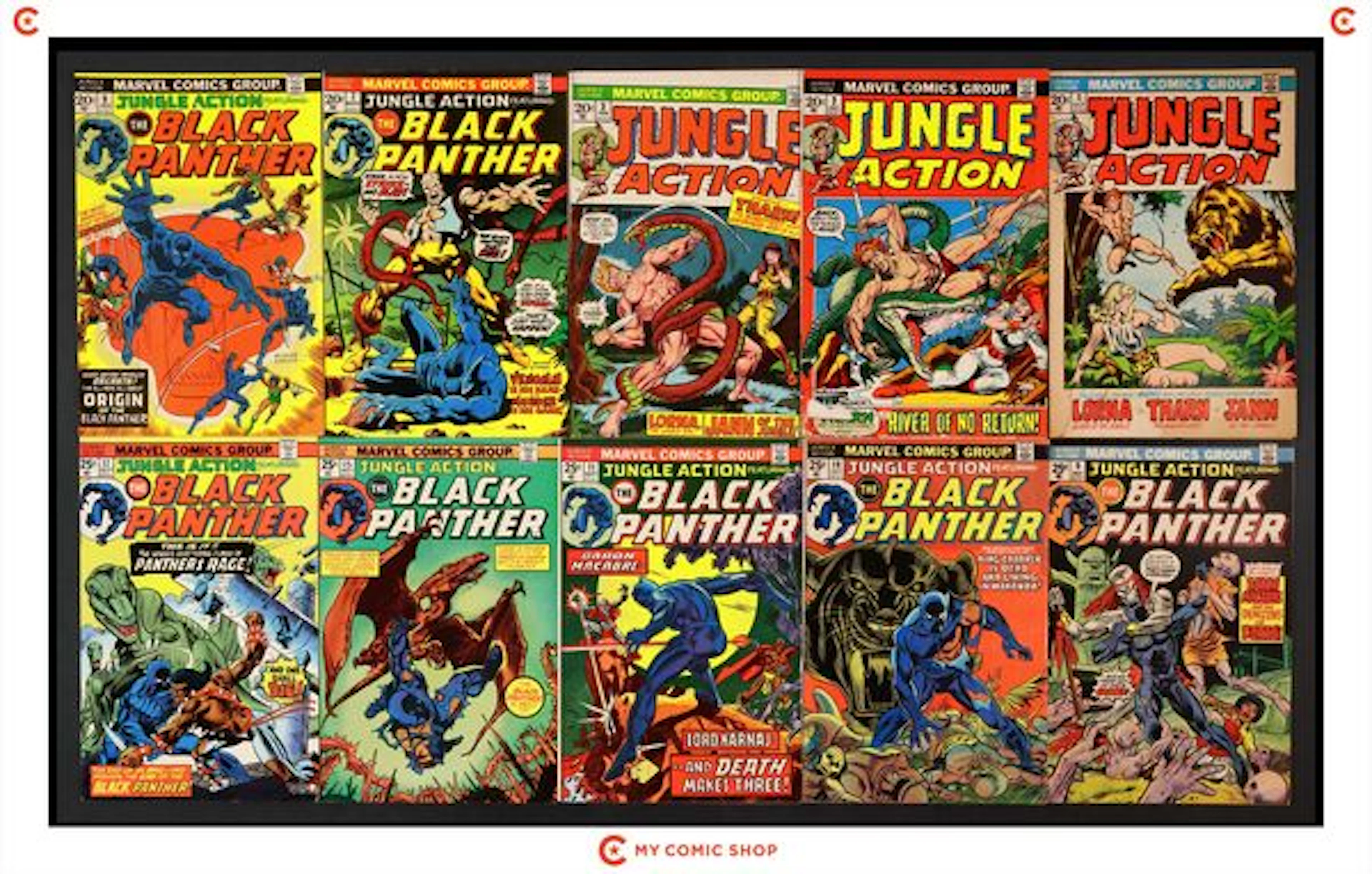 Jungle Action Lot of 13