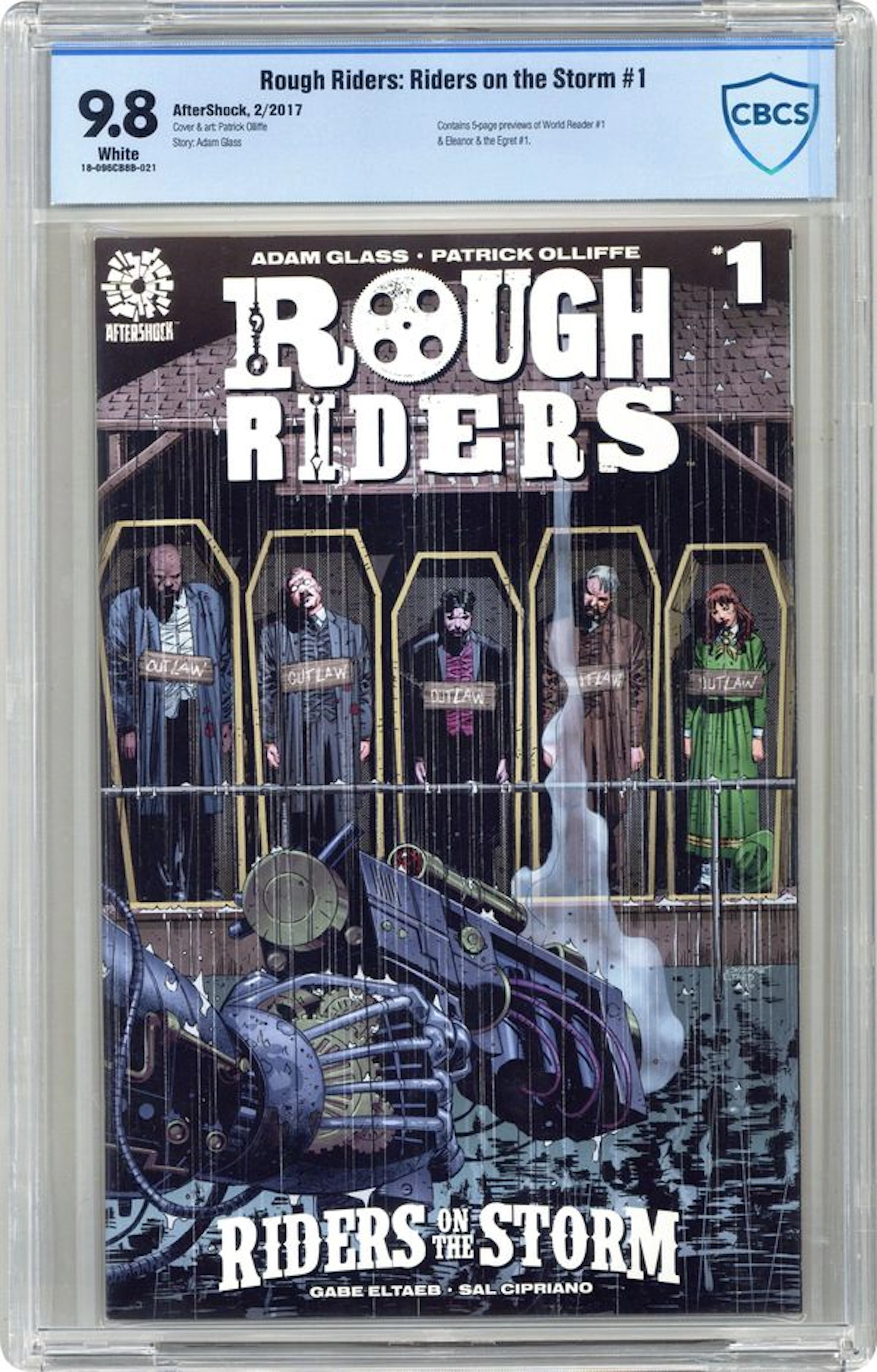 Rough Riders II (2017 Aftershock) 1A CBCS 9.8