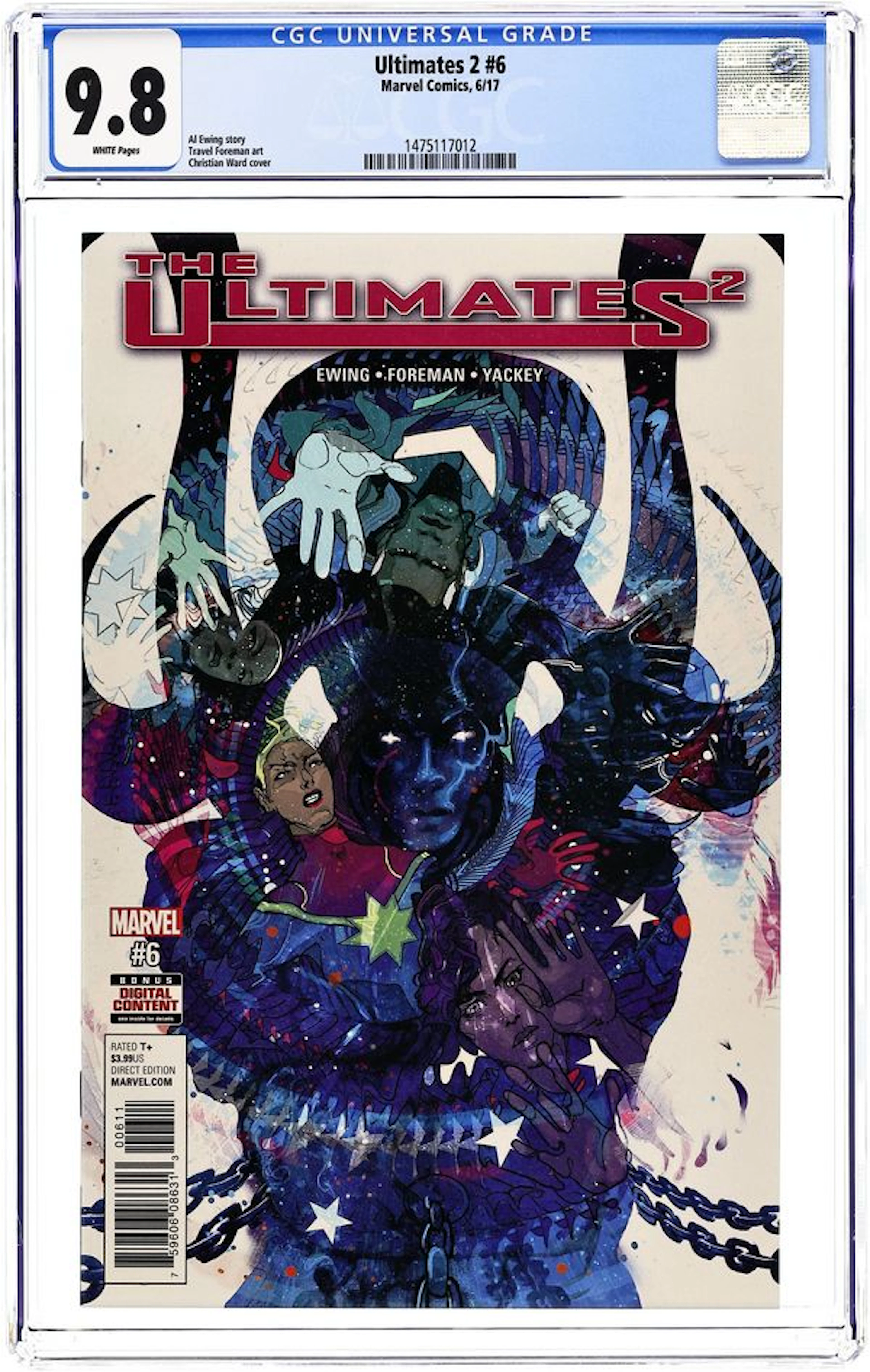 Ultimates 2 (2016 Marvel) 6 CGC 9.8