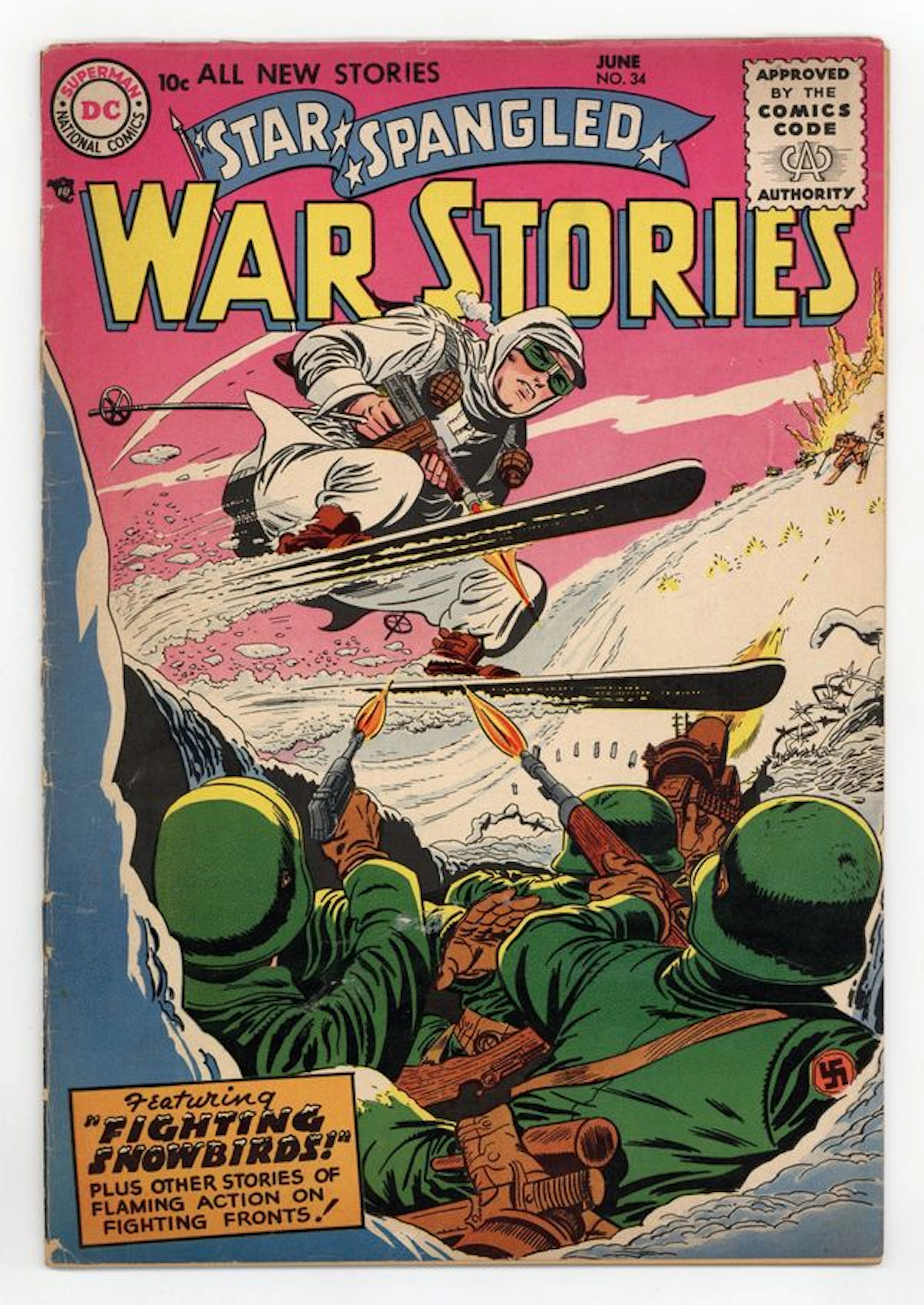 Star Spangled War Stories (1952 DC 2nd Series) 34 GD+ 2.5