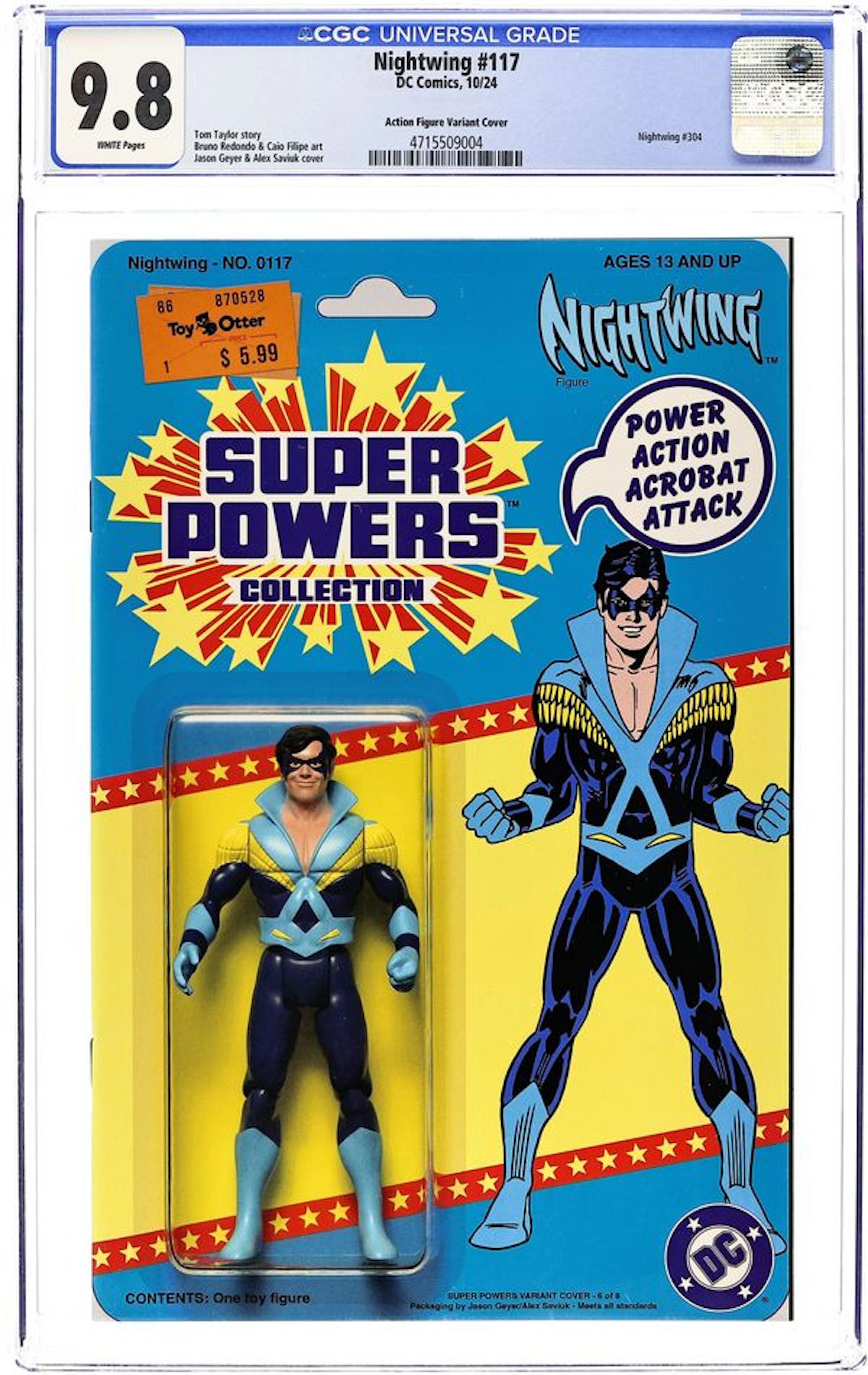 Nightwing (2016 DC) 117D CGC 9.8