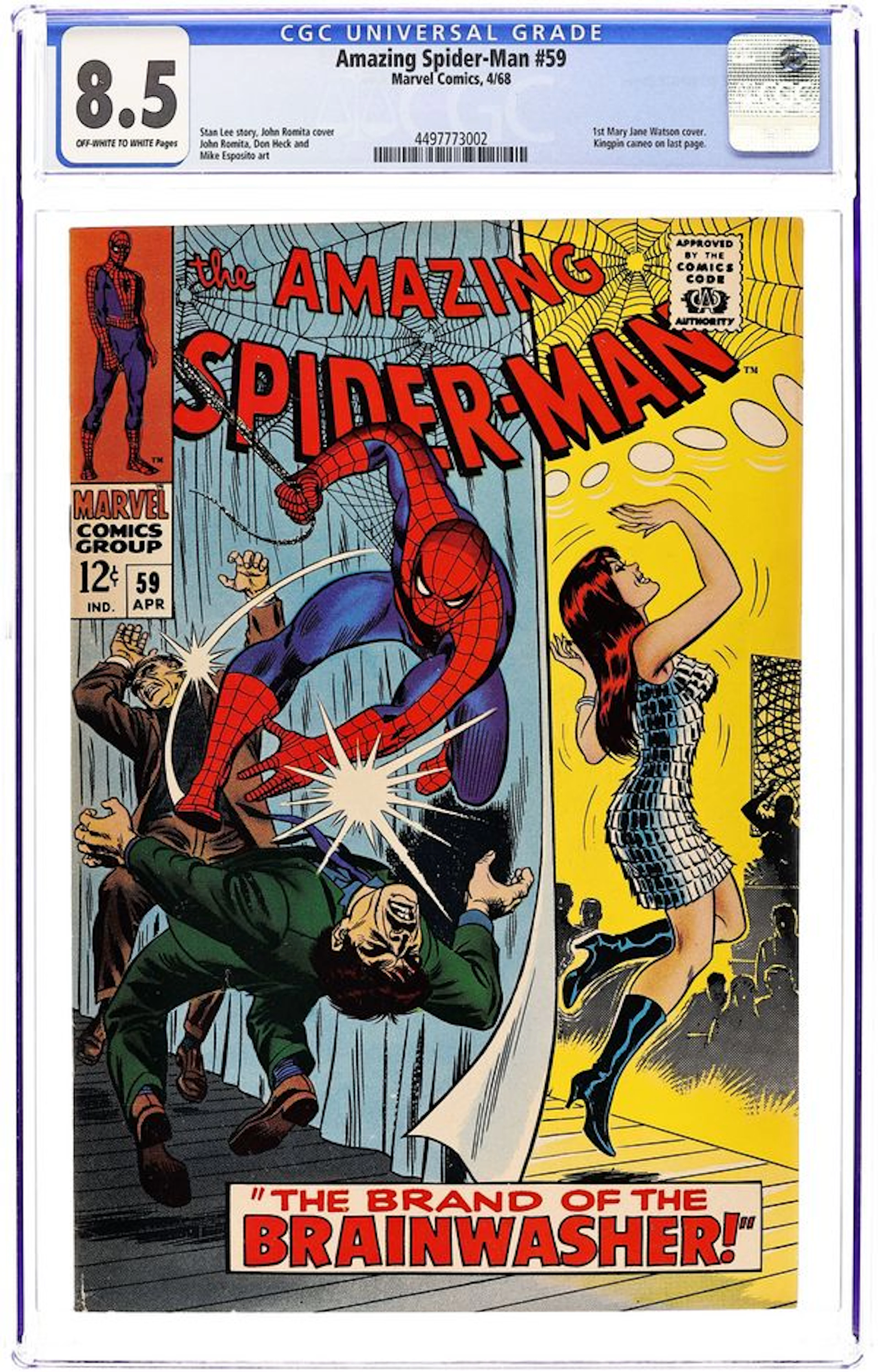 Amazing Spider-Man (1963 1st Series) 59 CGC 8.5