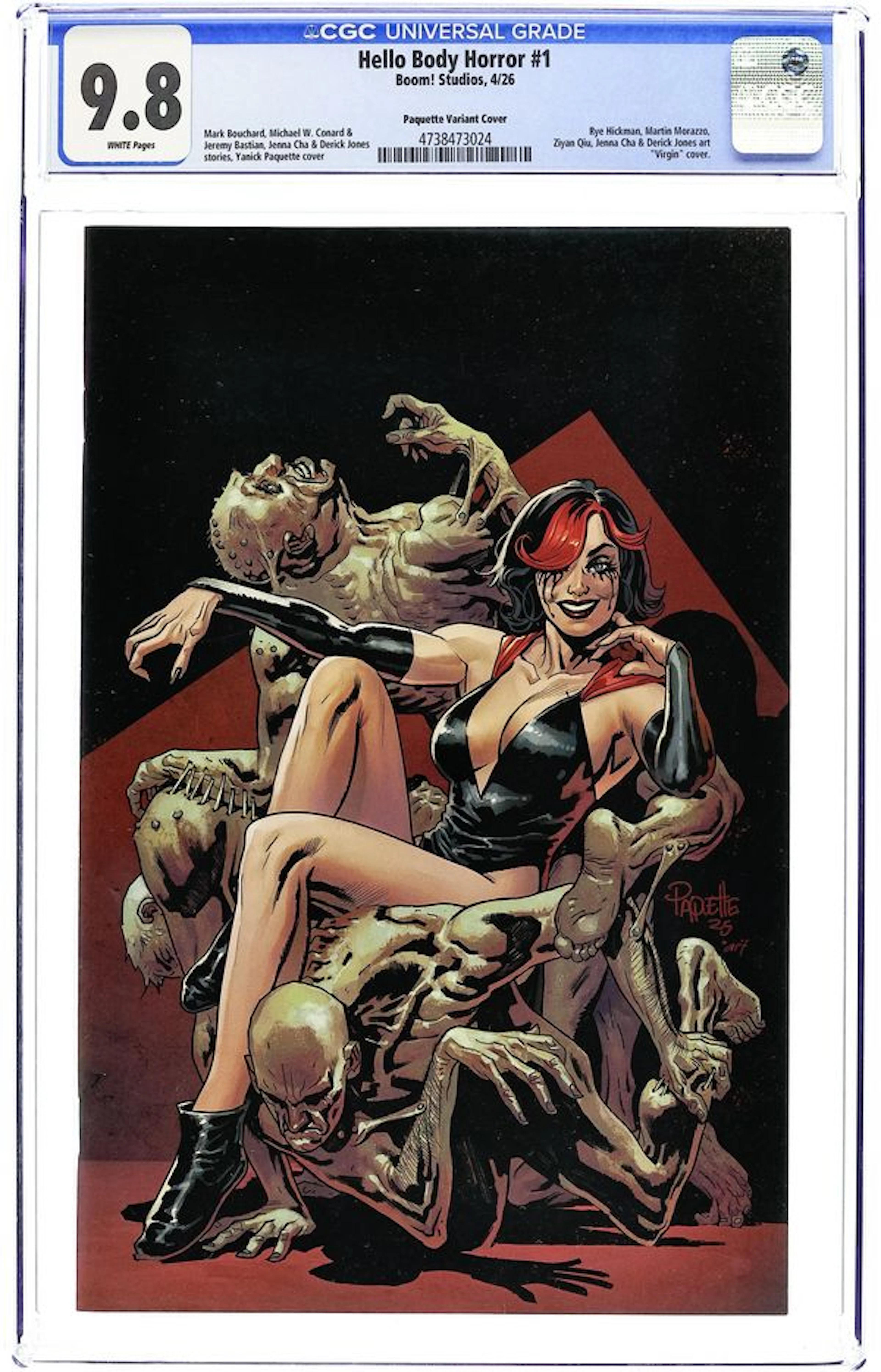 Hello Body Horror (2026 Boom) 1F CGC 9.8
