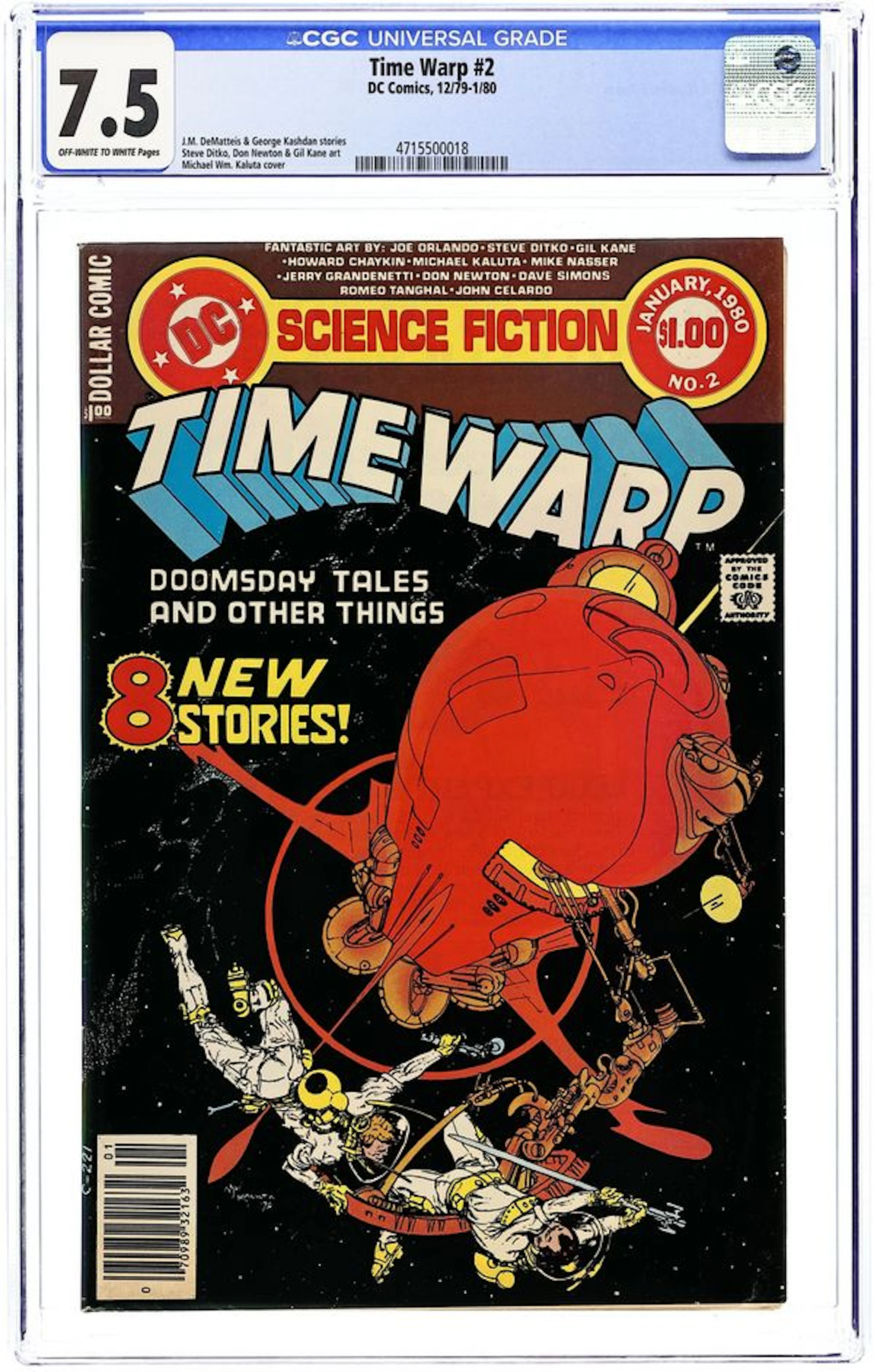 Time Warp (1979) 2 CGC 7.5
