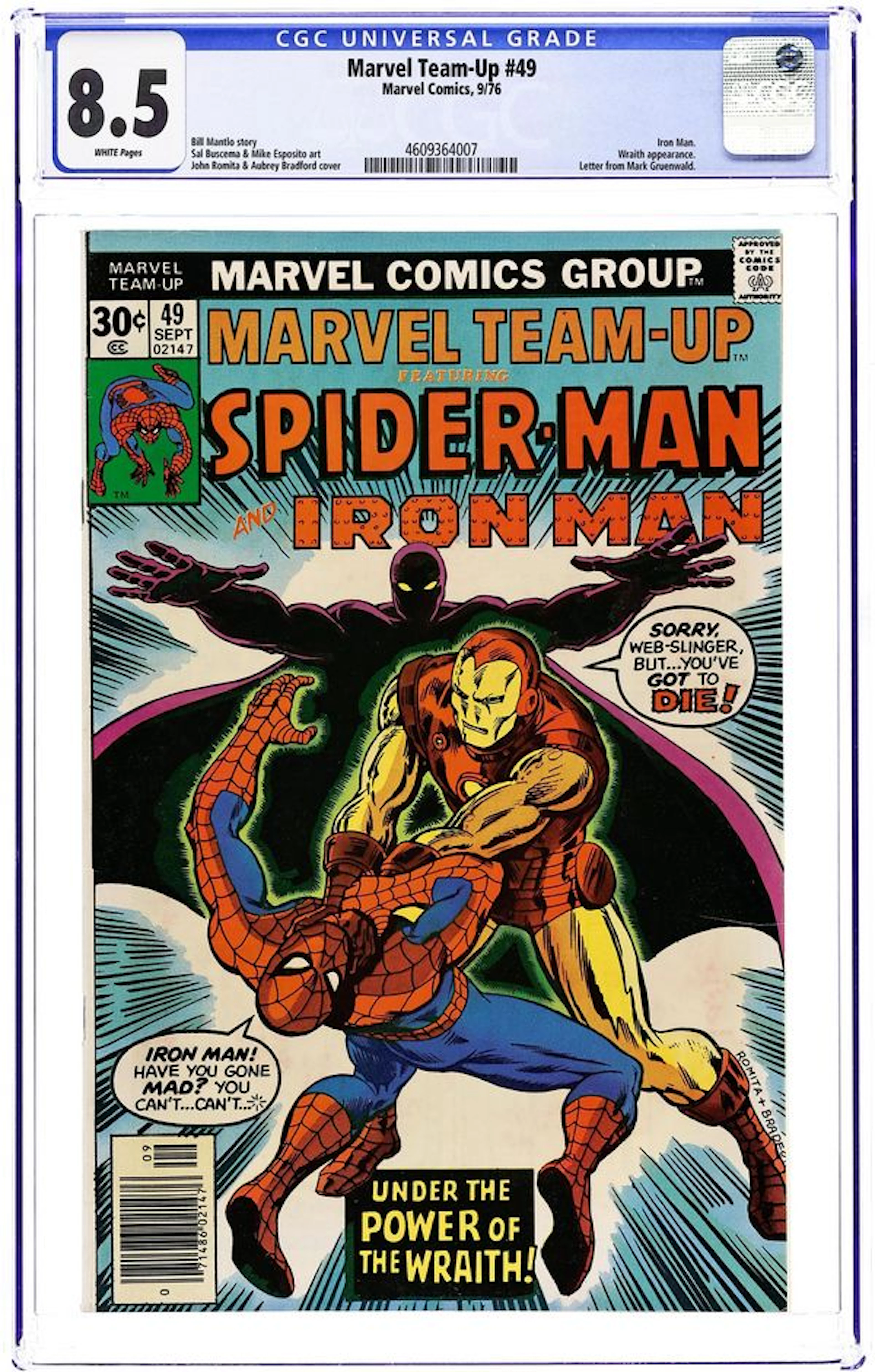 Marvel Team-Up (1972 1st Series) 49 CGC 8.5