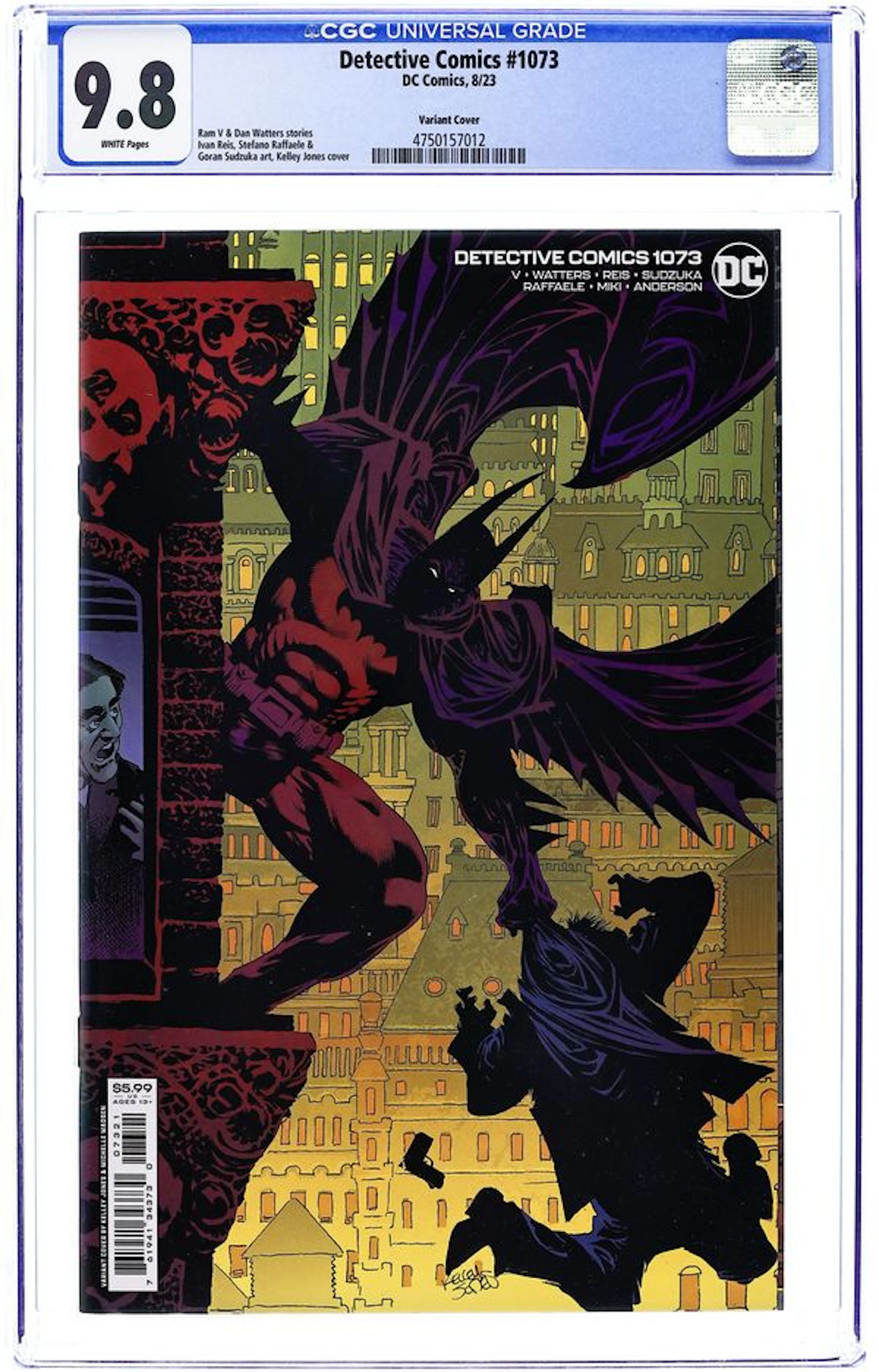 Detective Comics (2016 3rd Series) 1073B CGC 9.8
