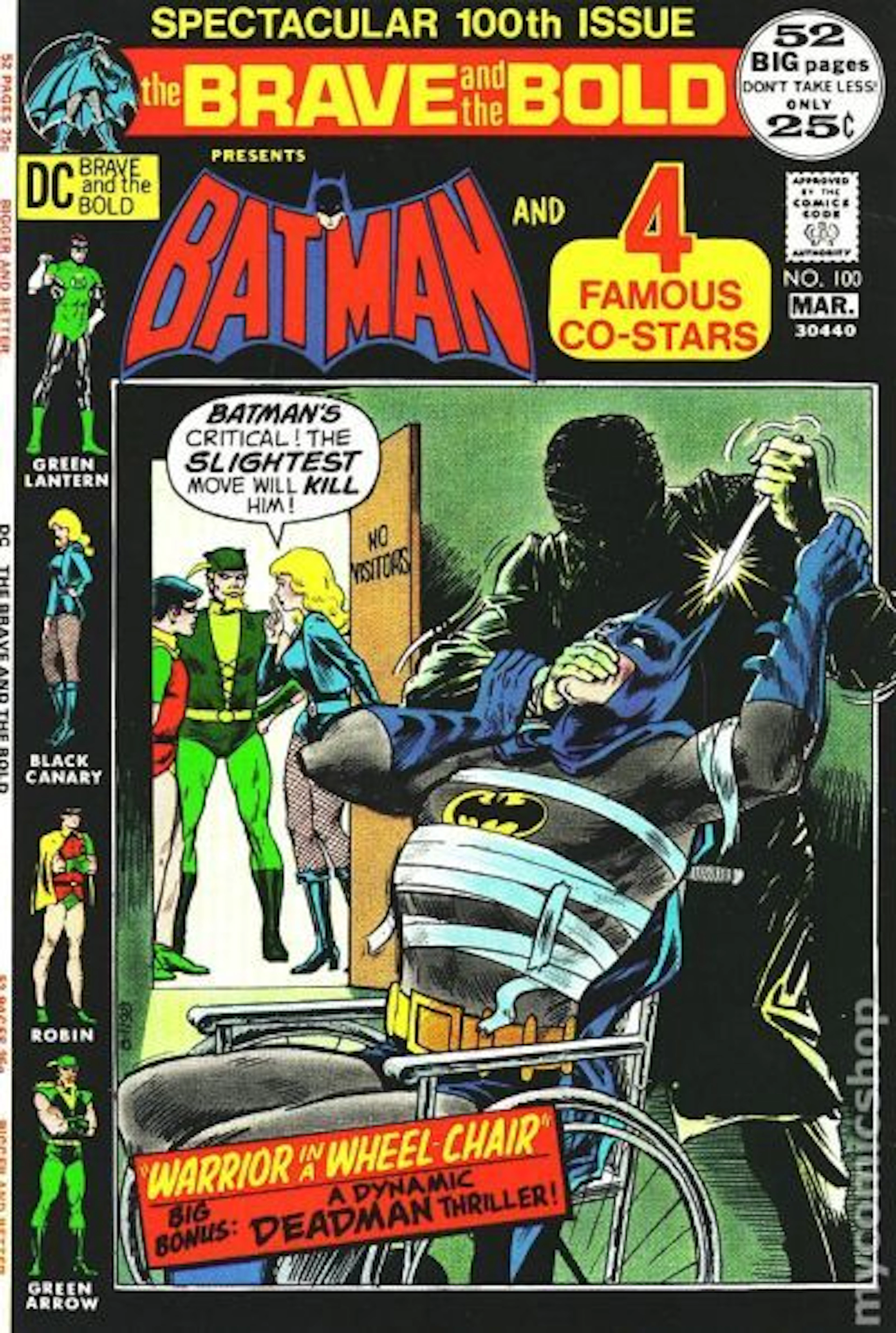 Brave and the Bold (1955 1st Series DC) 100 VG 4.0 (R)