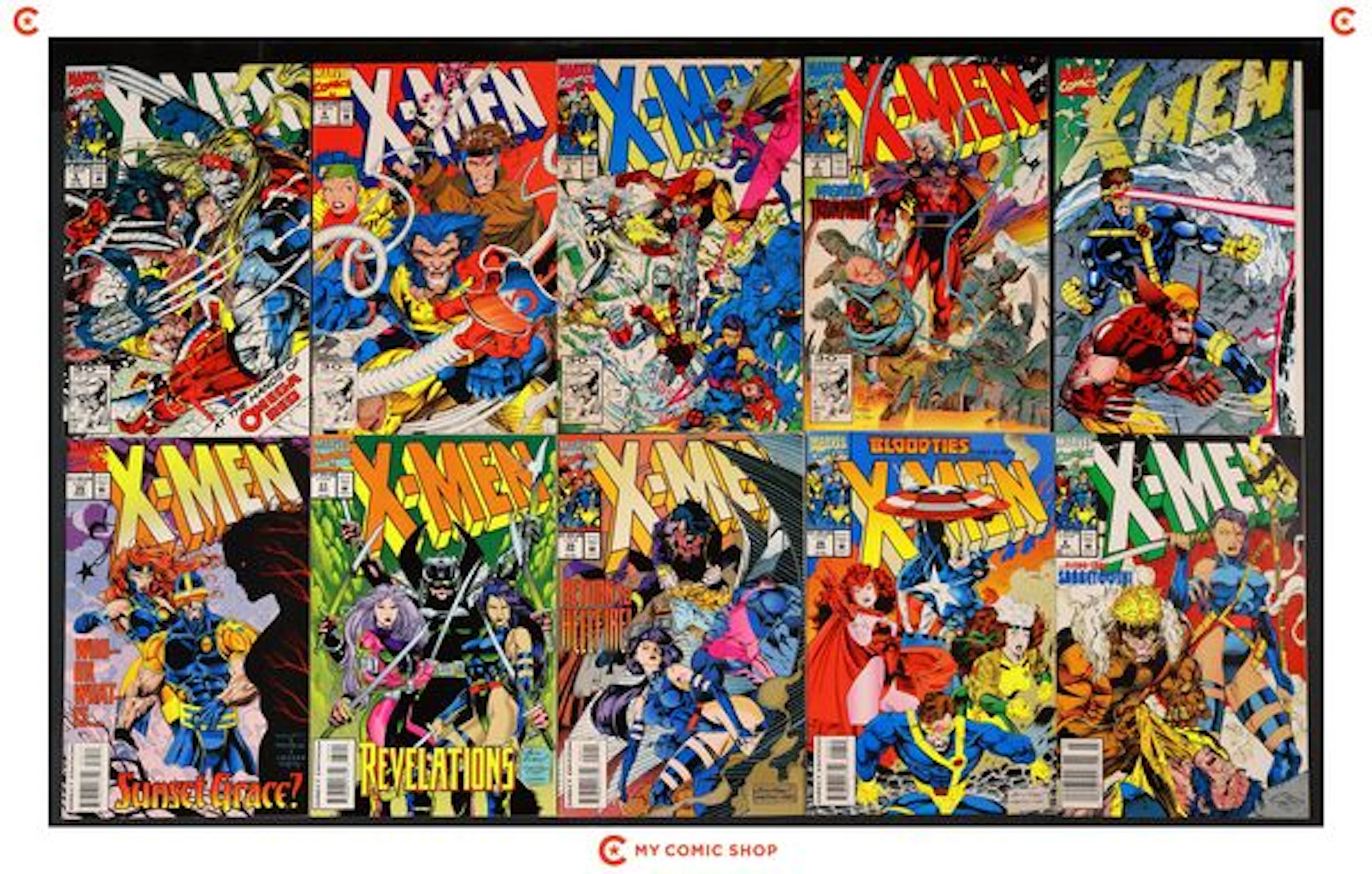 X-Men Lot of 10