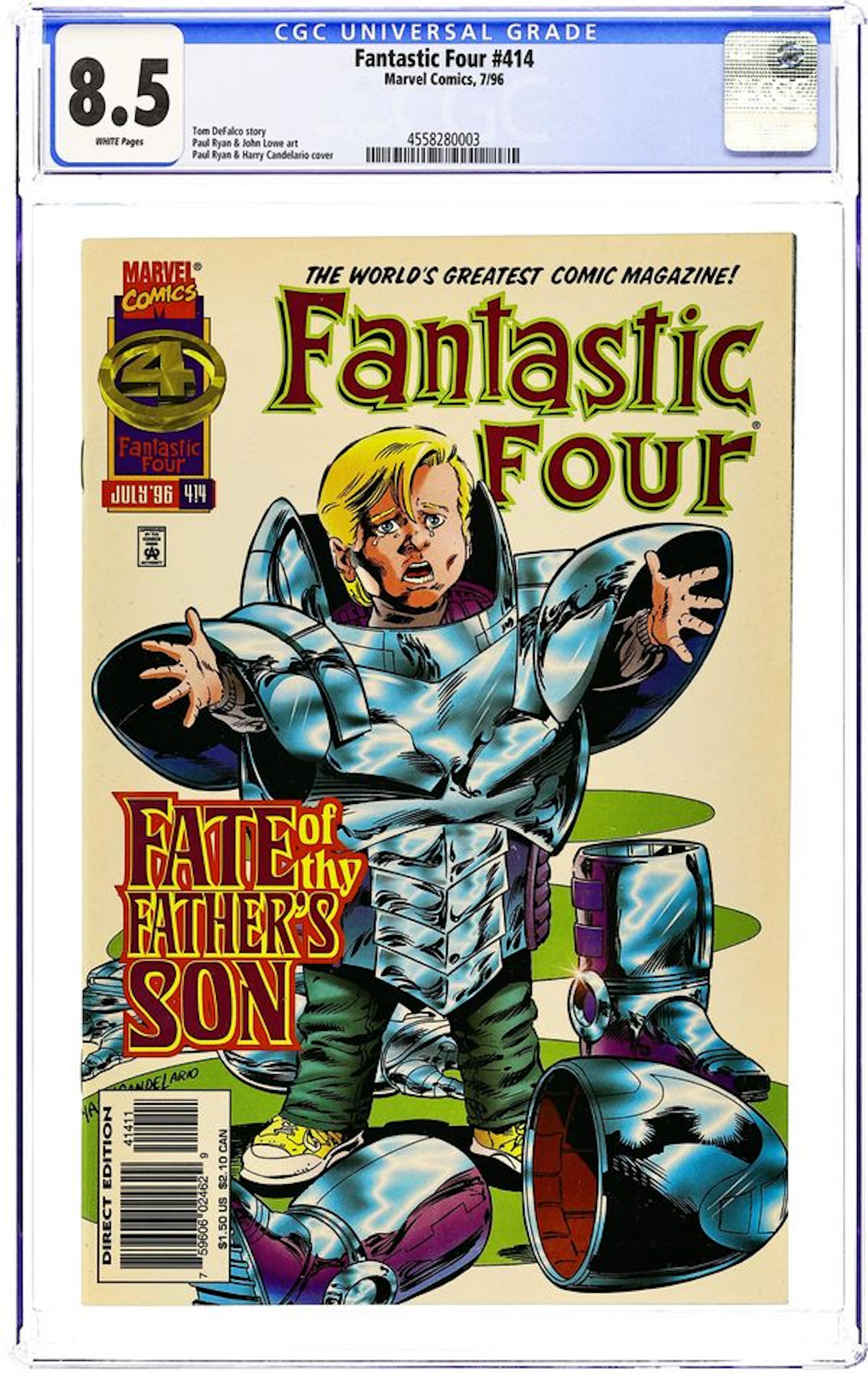 Fantastic Four (1961 1st Series) 414 CGC 8.5