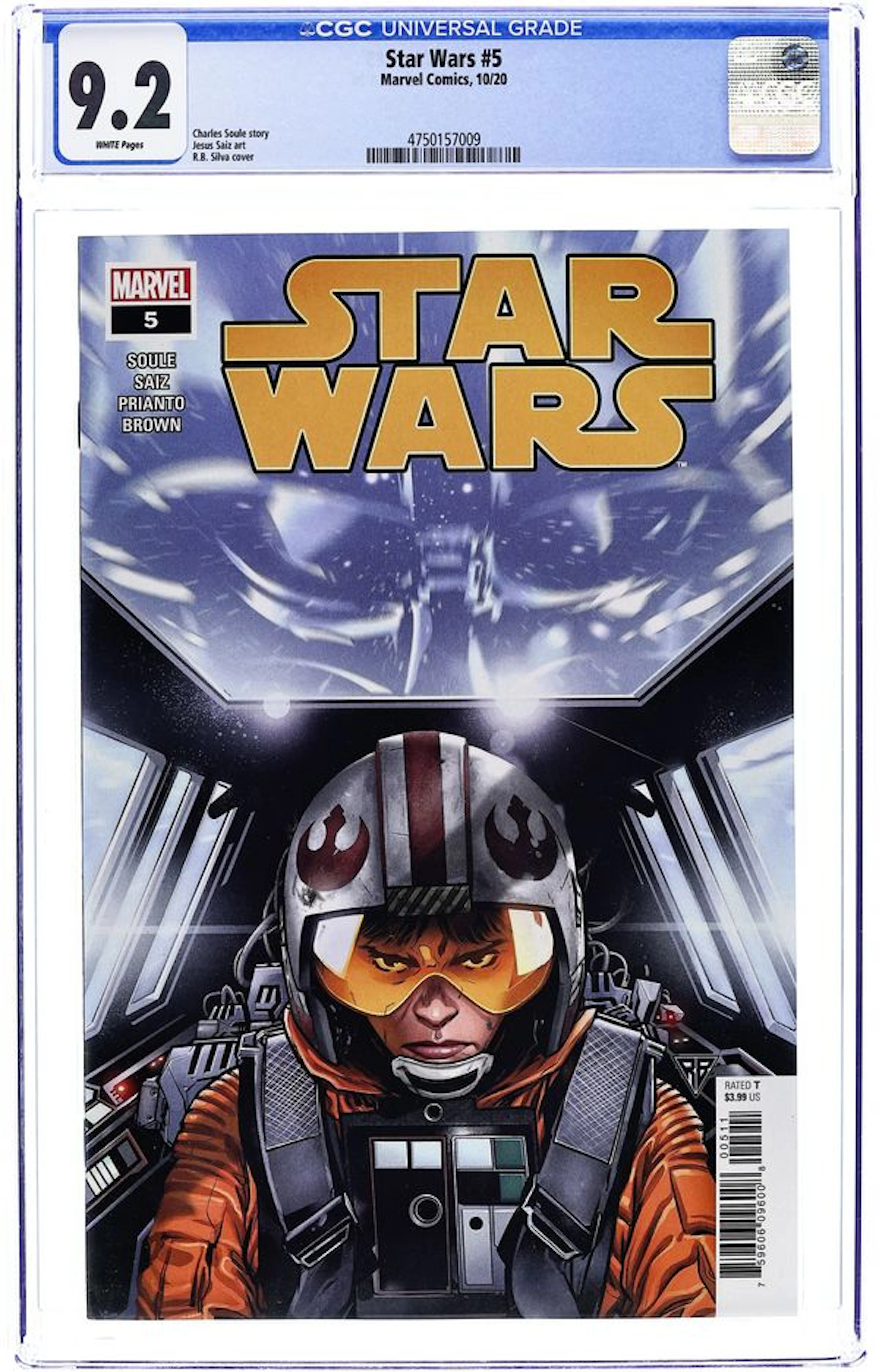 Star Wars (2020 Marvel) 5A CGC 9.2