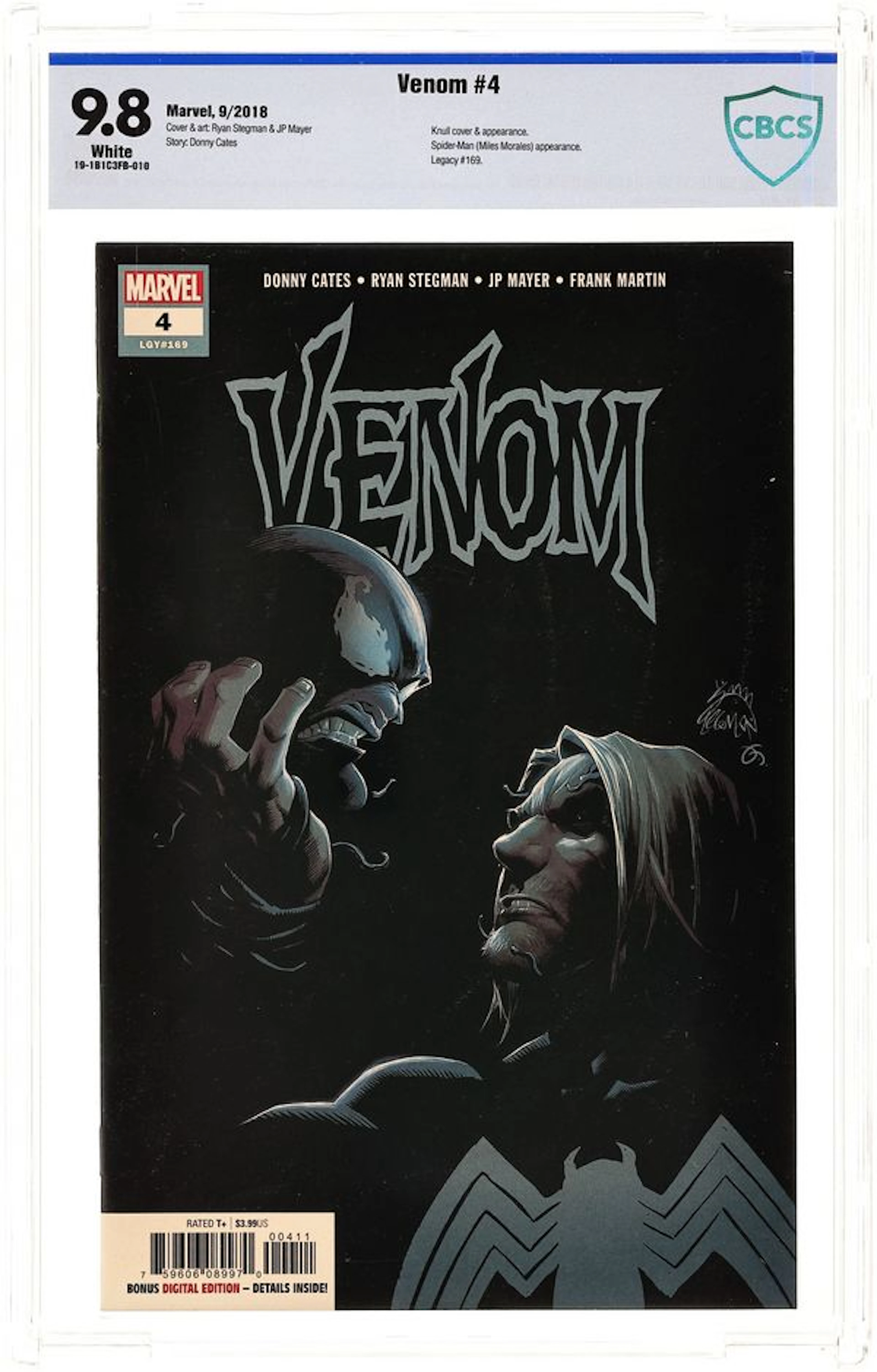 Venom (2018 Marvel) 4A CBCS 9.8