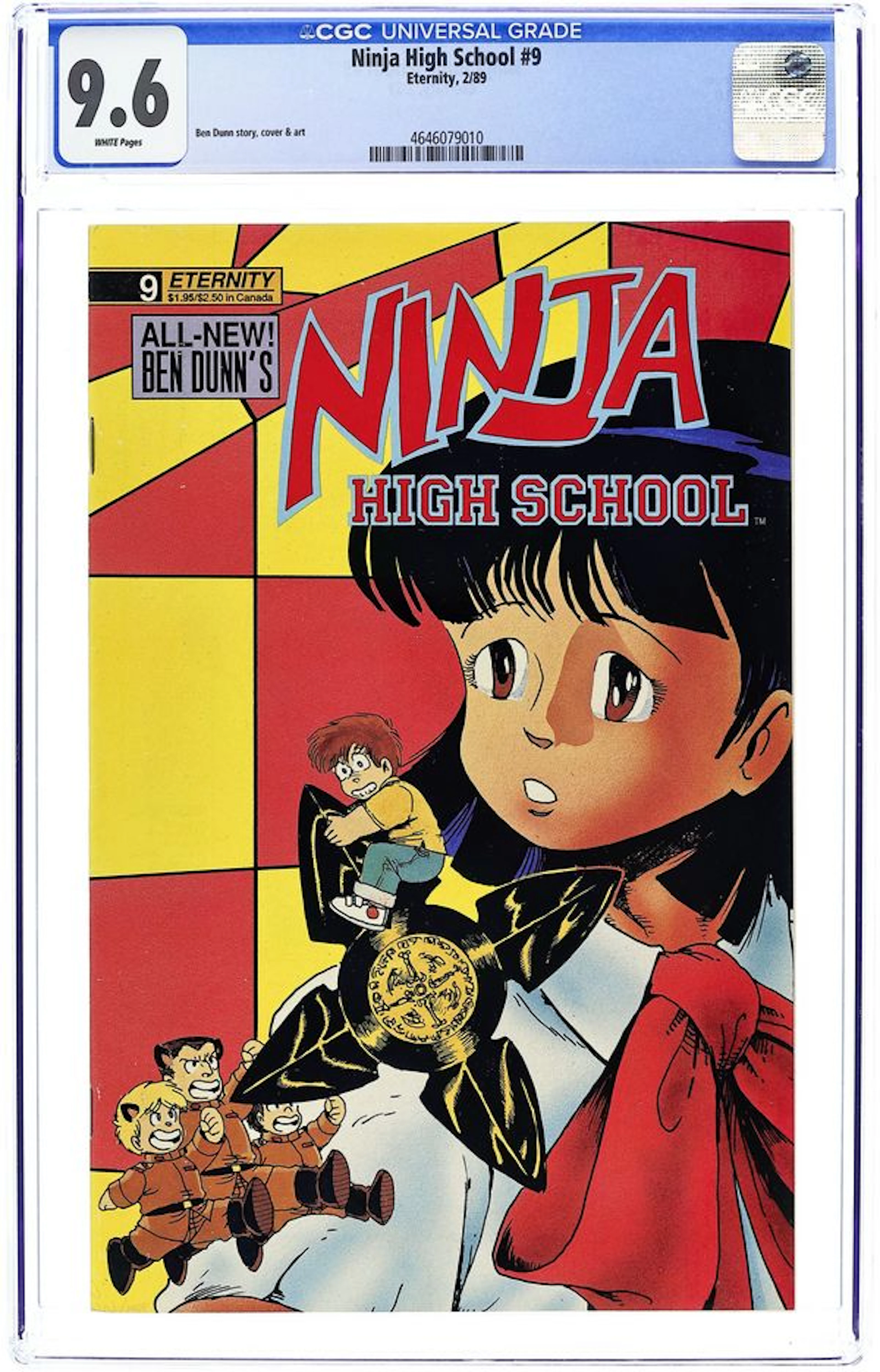 Ninja High School (1986 Antarctic/Eternity) 9 CGC 9.6