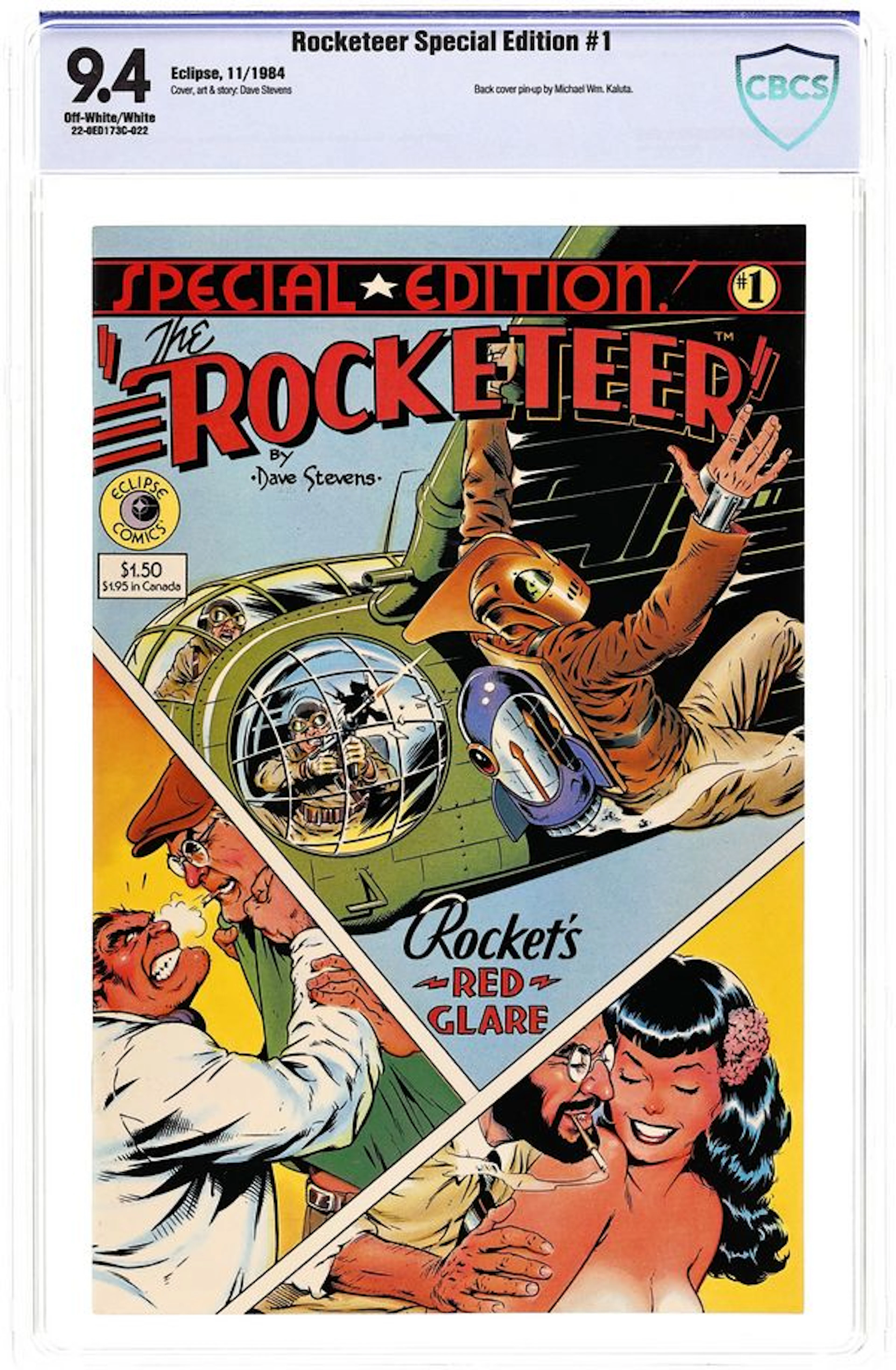 Rocketeer Special Edition (1984 Eclipse) 1 CBCS 9.4