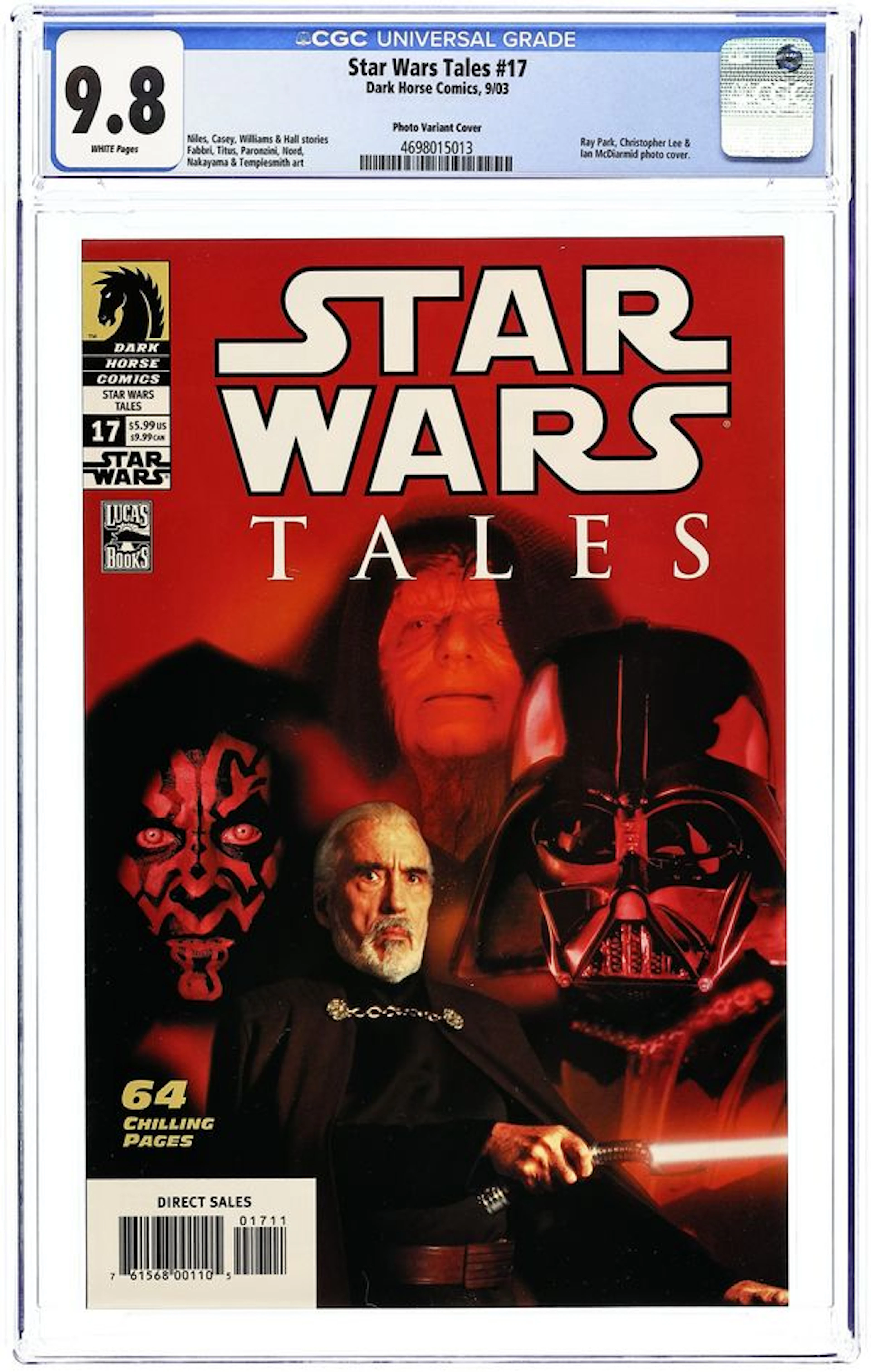 Star Wars Tales (1999) 17B CGC 9.8