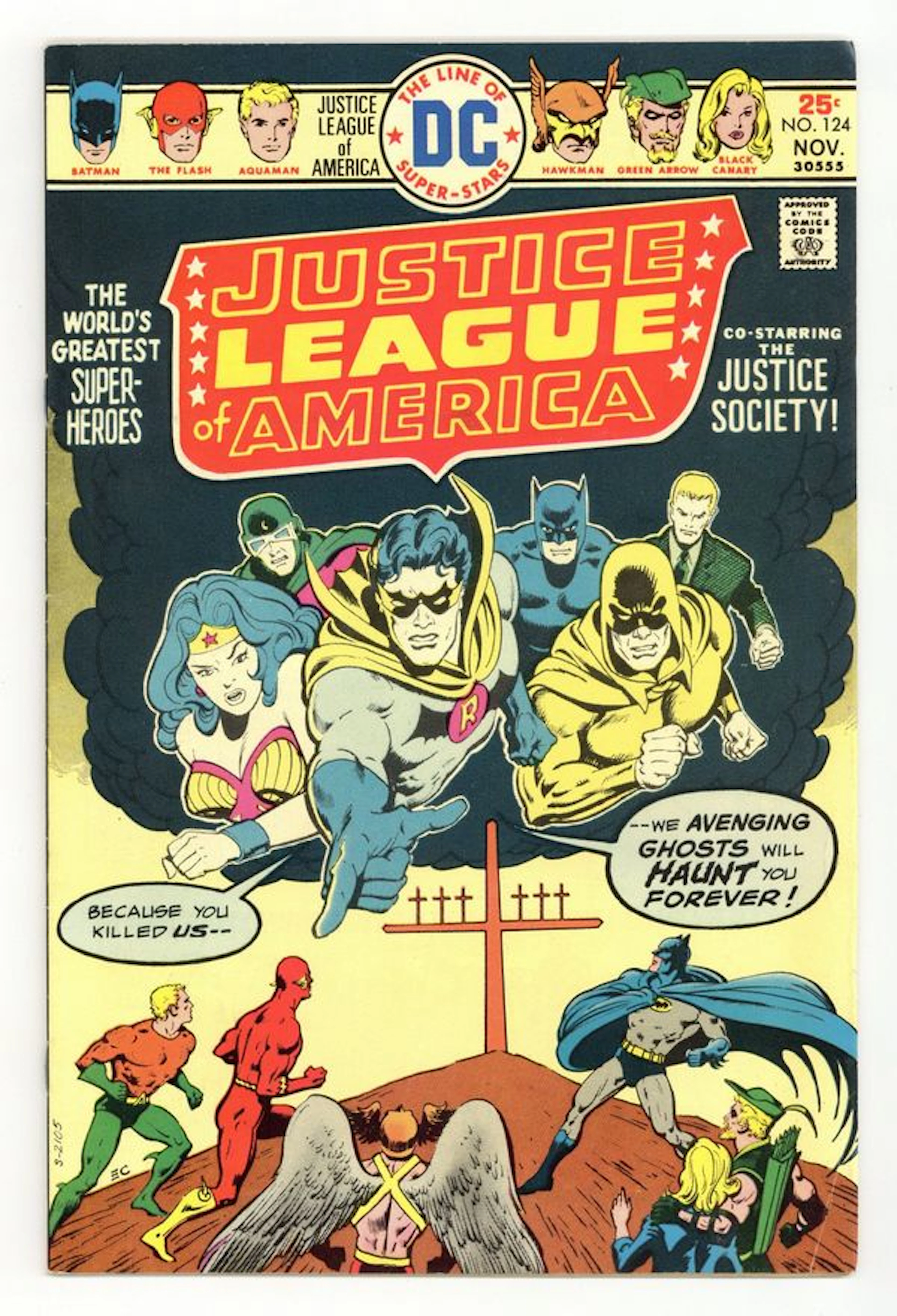 Justice League of America (1960 1st Series) 124 FN- 5.5