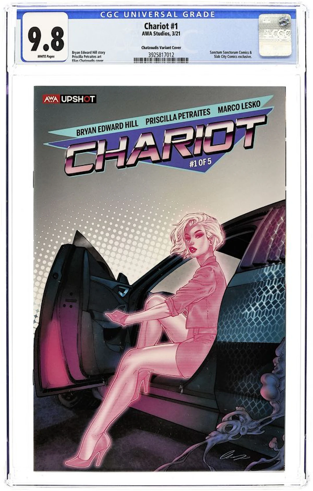 Chariot (2021 AWA) 1SANCTUM.A CGC 9.8