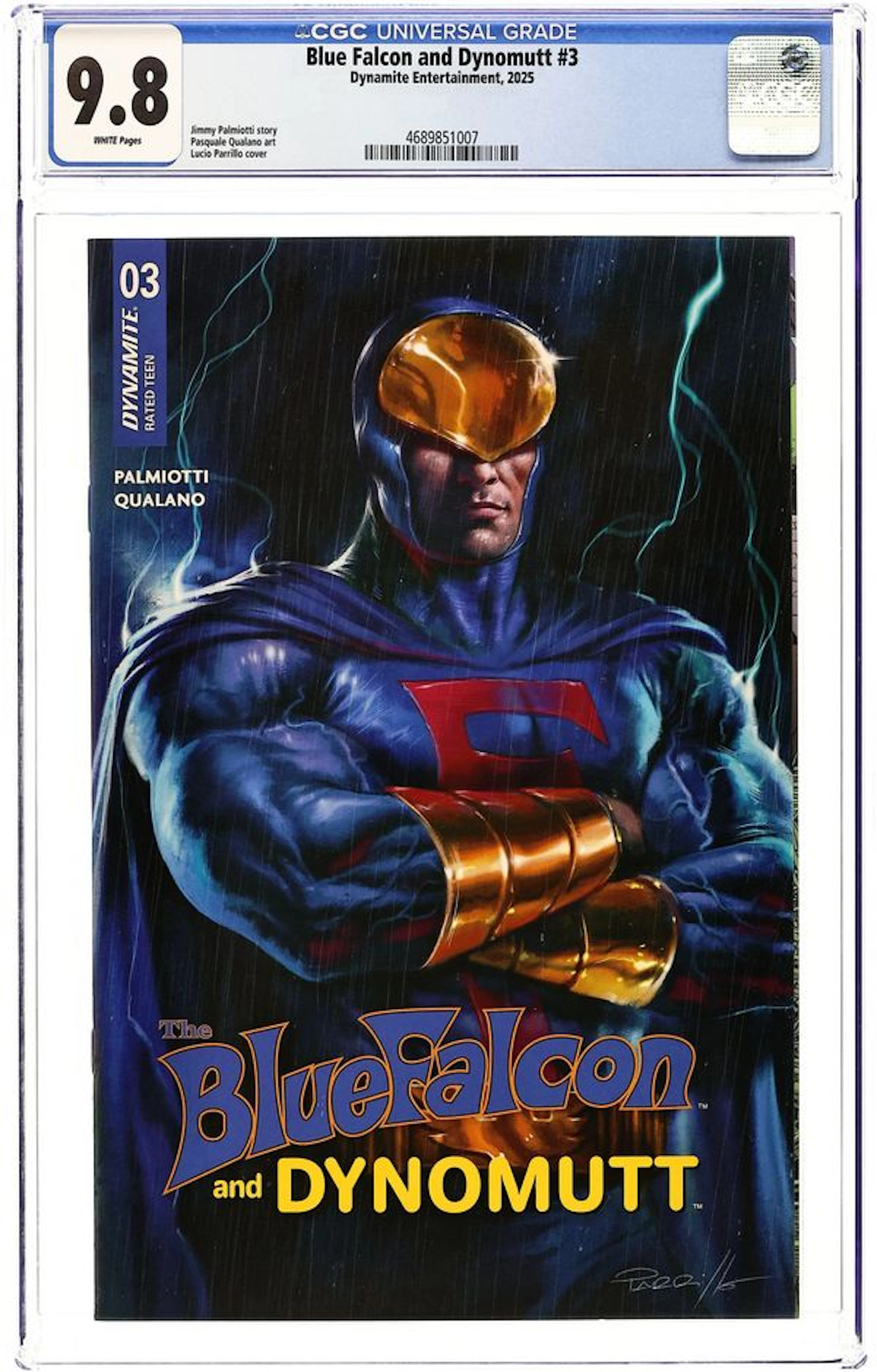 Blue Falcon and Dynomutt (2025 Dynamite) 3A CGC 9.8