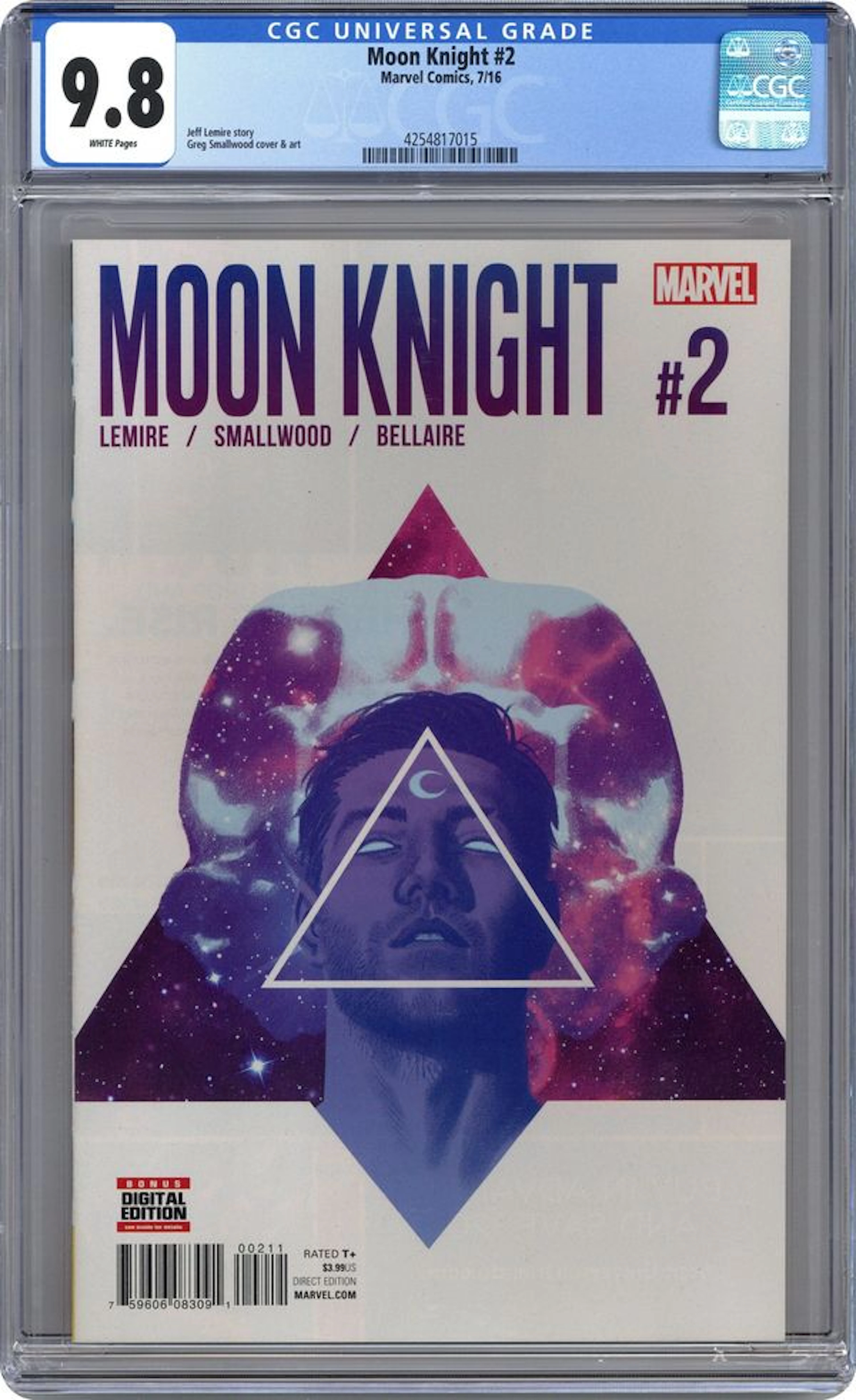 Moon Knight (2016 6th Series) 2A CGC 9.8