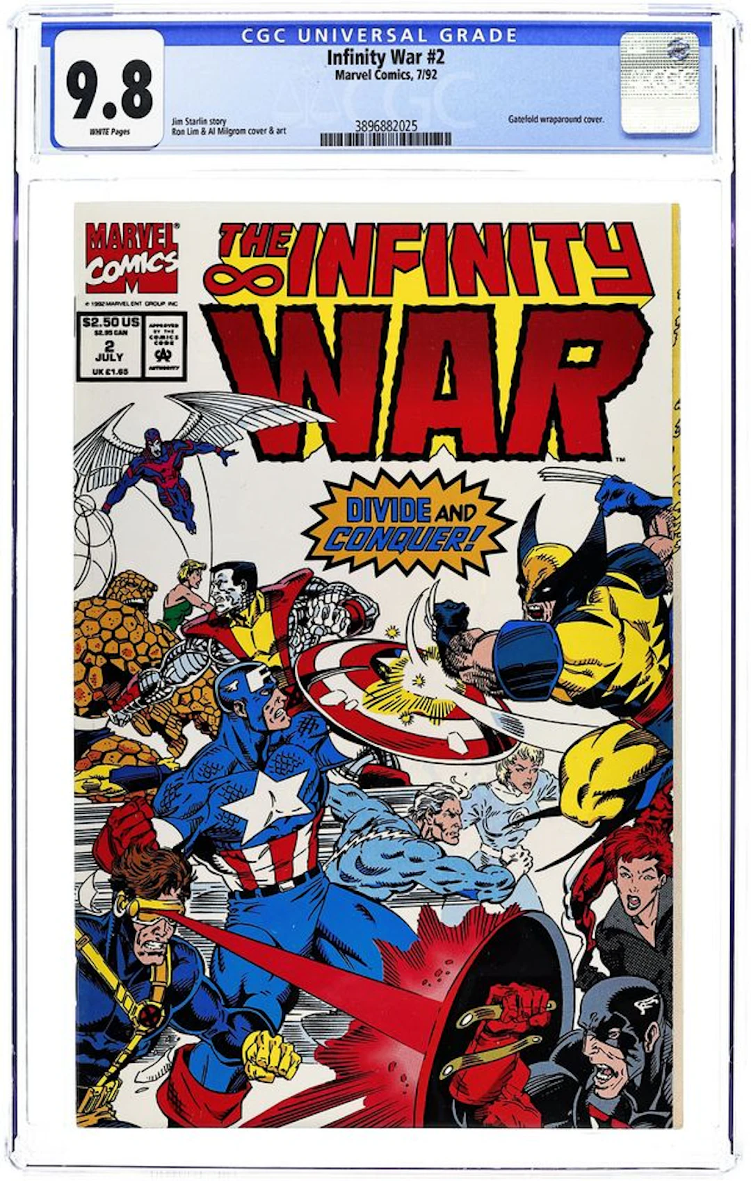 Infinity War (1992) 2 CGC 9.8