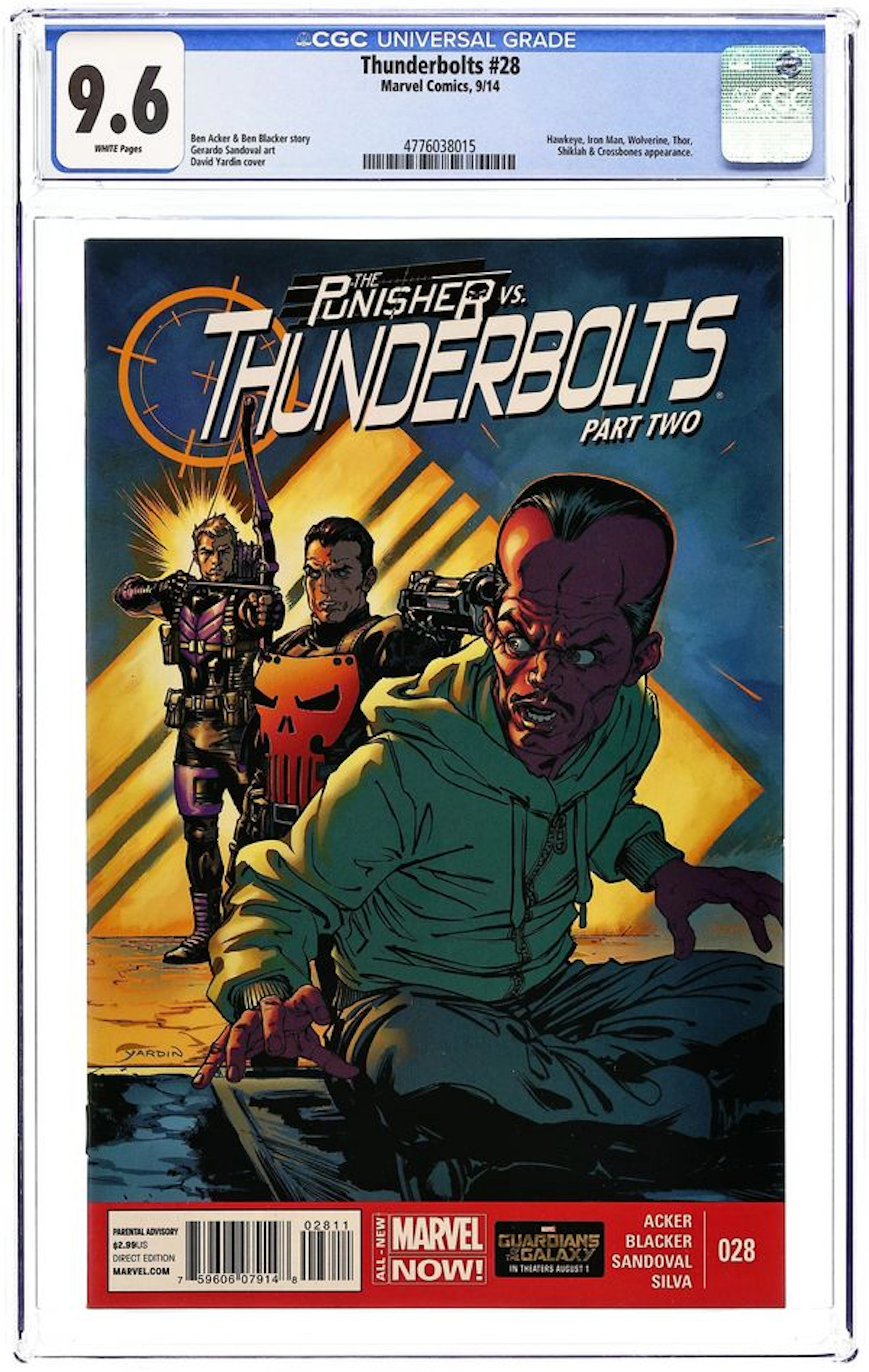 Thunderbolts (2012 2nd Series) 28 CGC 9.6