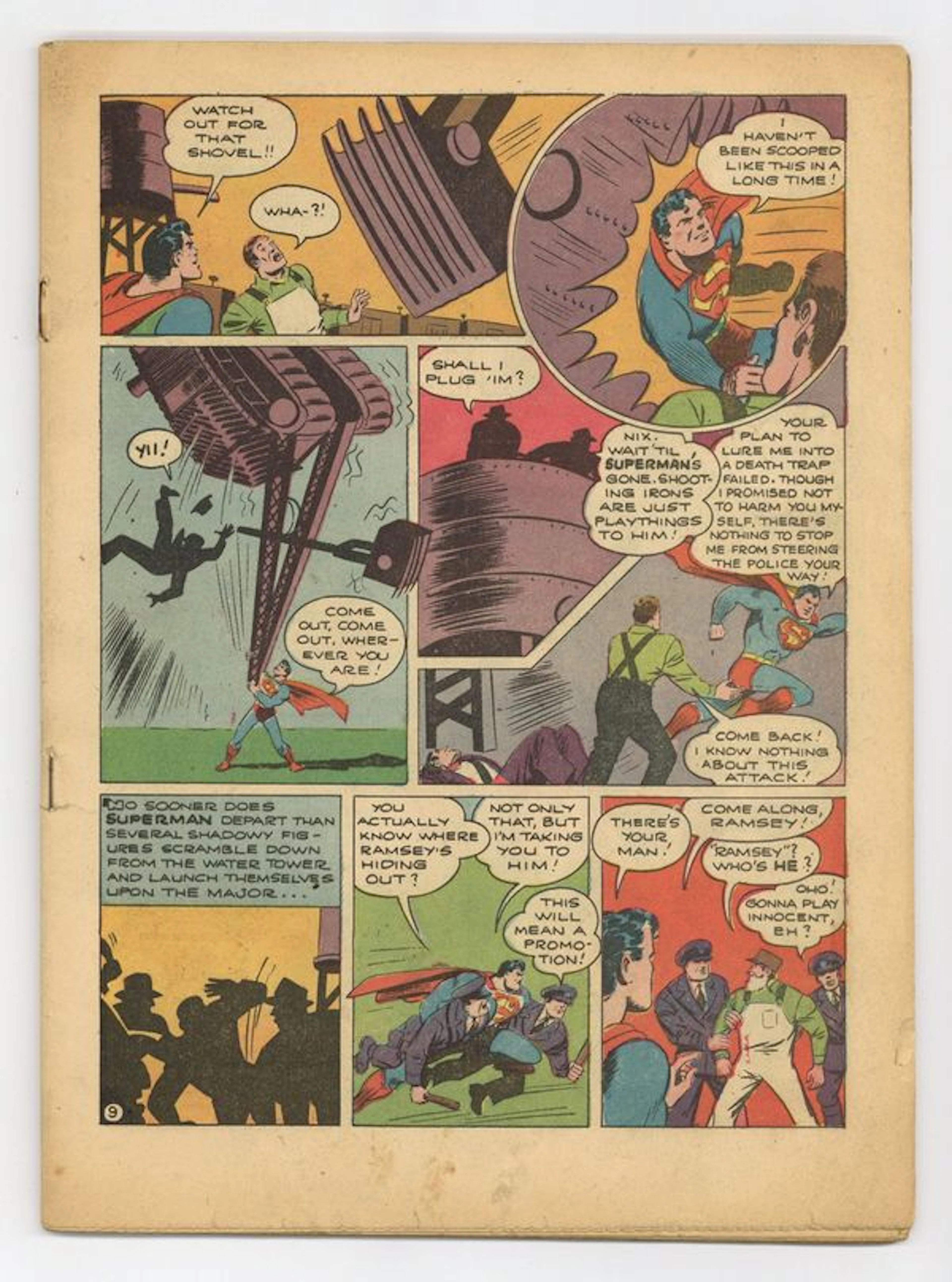 Superman (1939 1st Series) 25 Coverless