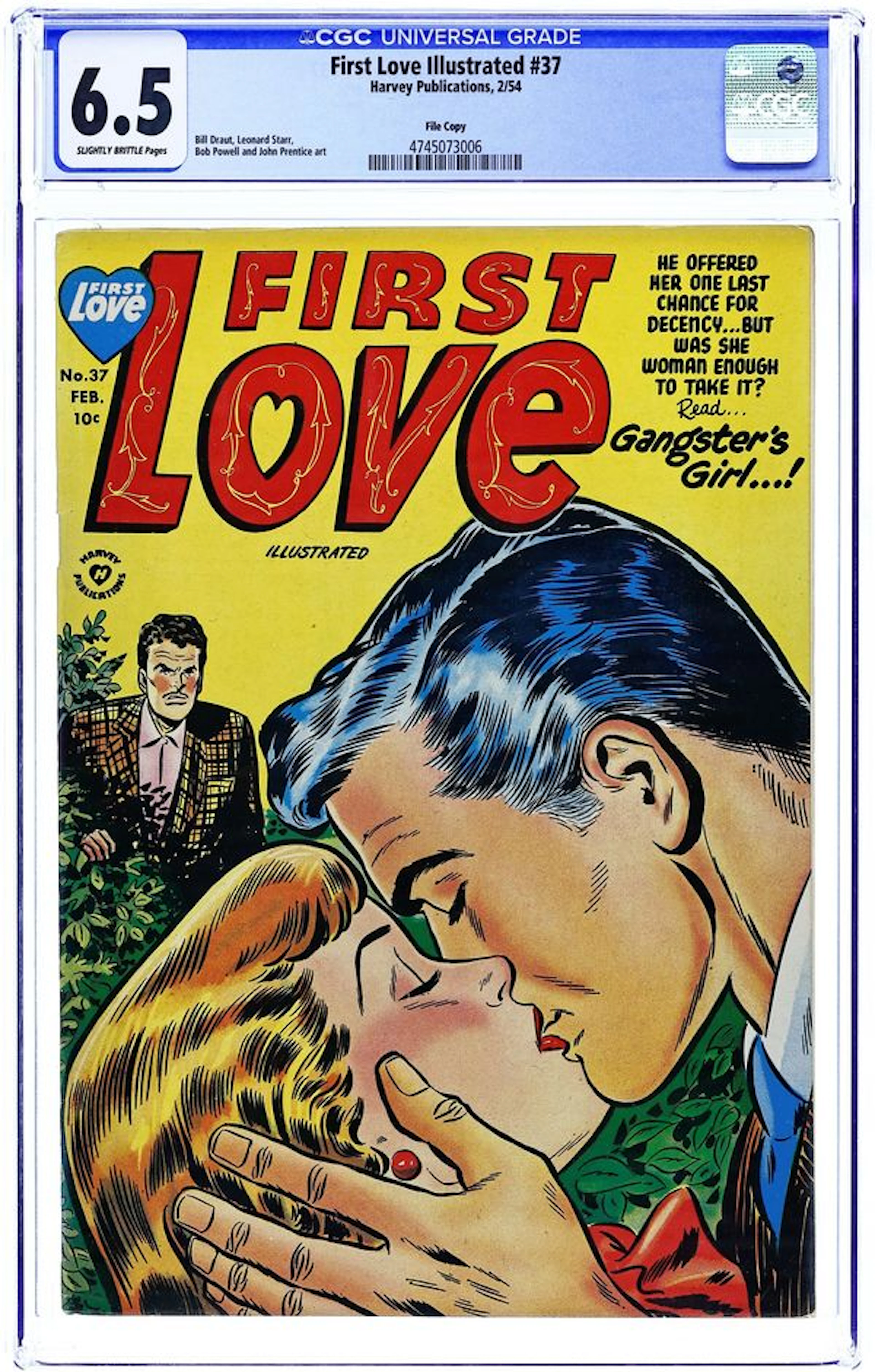 First Love Illustrated (1949-1963 Harvey) 37 CGC 6.5