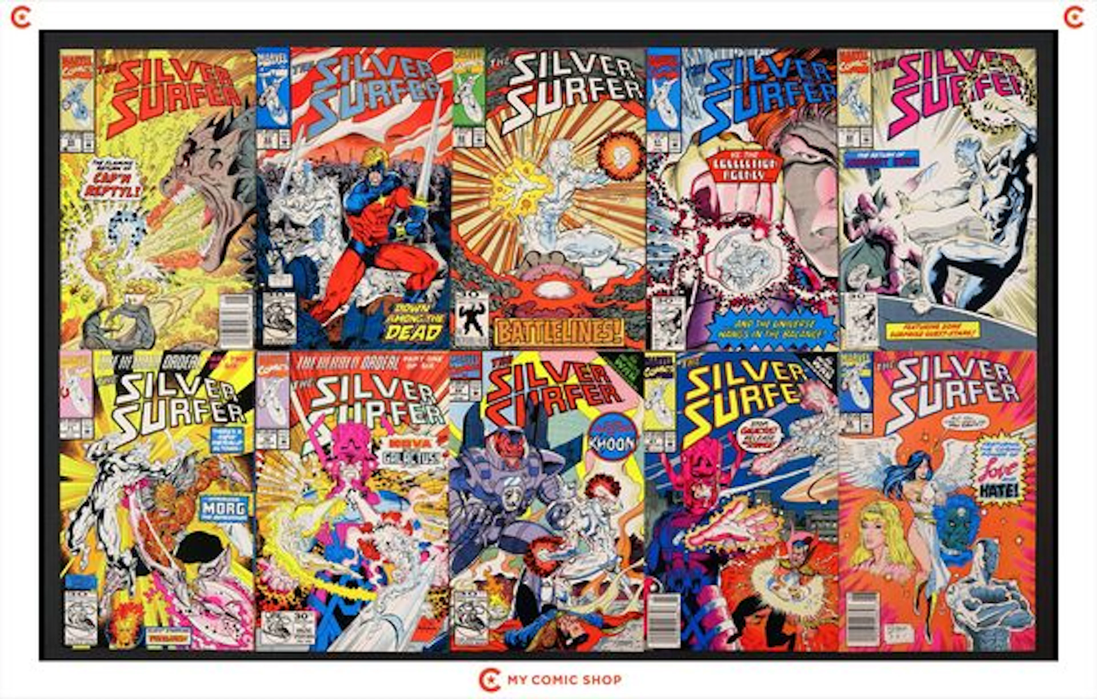 Silver Surfer Lot of 15
