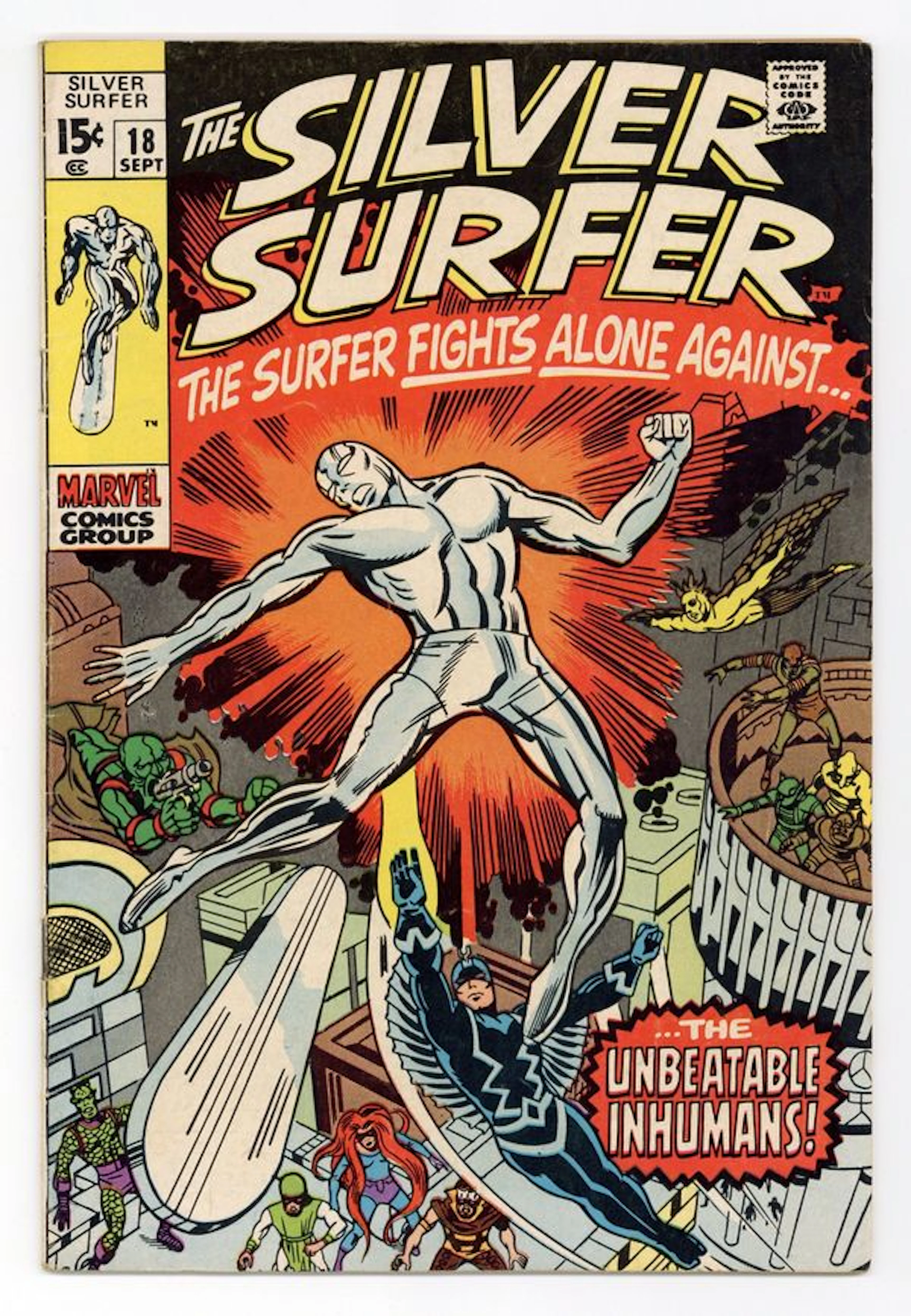 Silver Surfer (1968 1st Series) 18 VG- 3.5